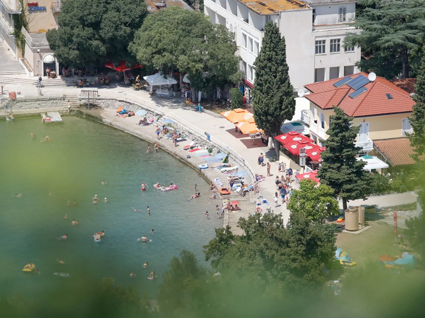 Snímka z  ostrova Krk.