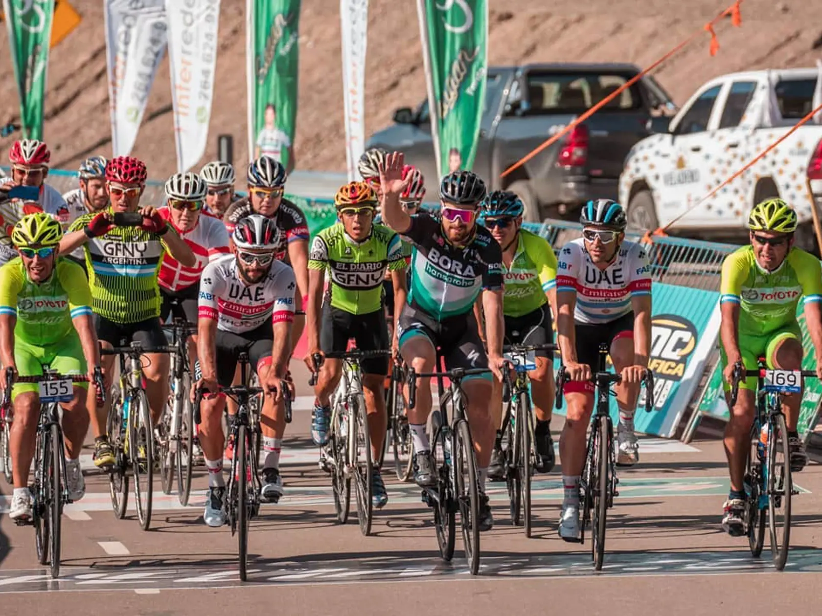 Peter Sagan na Vuelte San Juan v roku 2020.