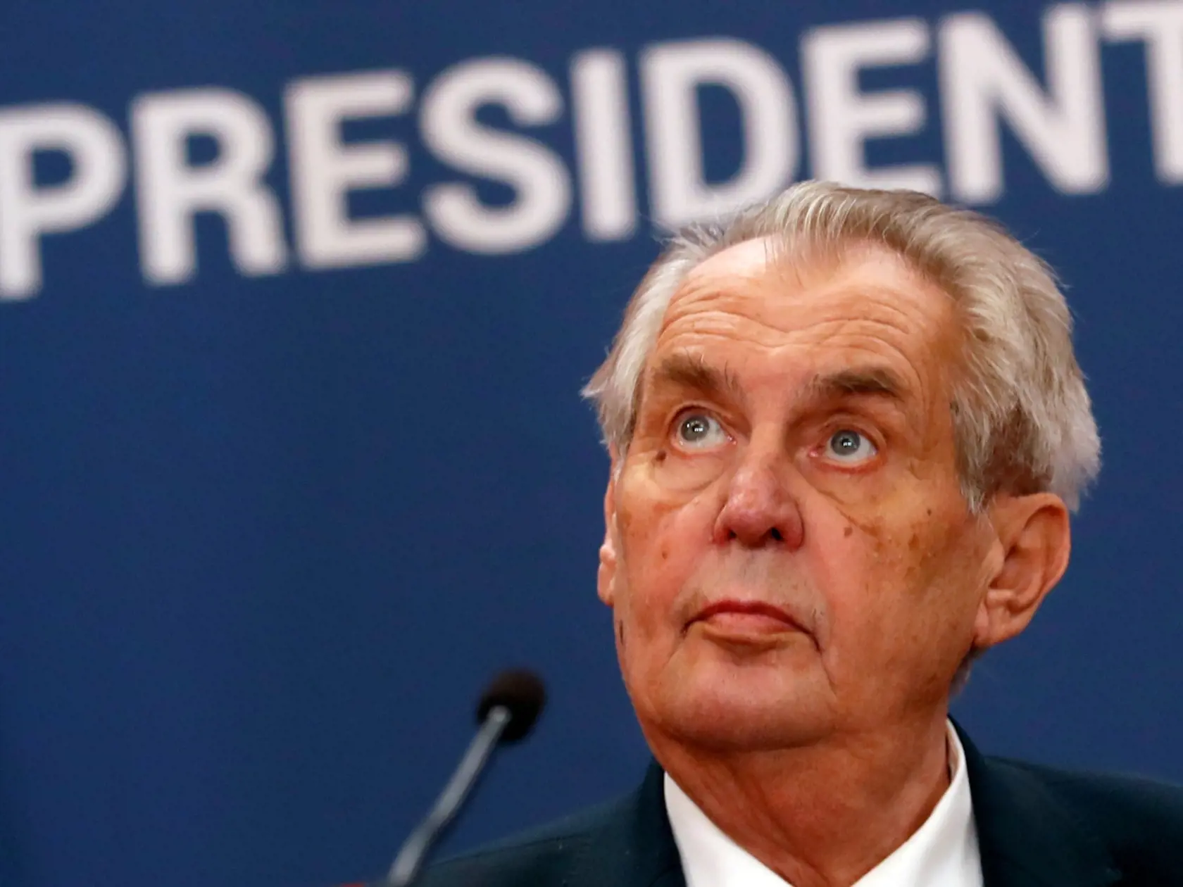 Český prezident Miloš Zeman