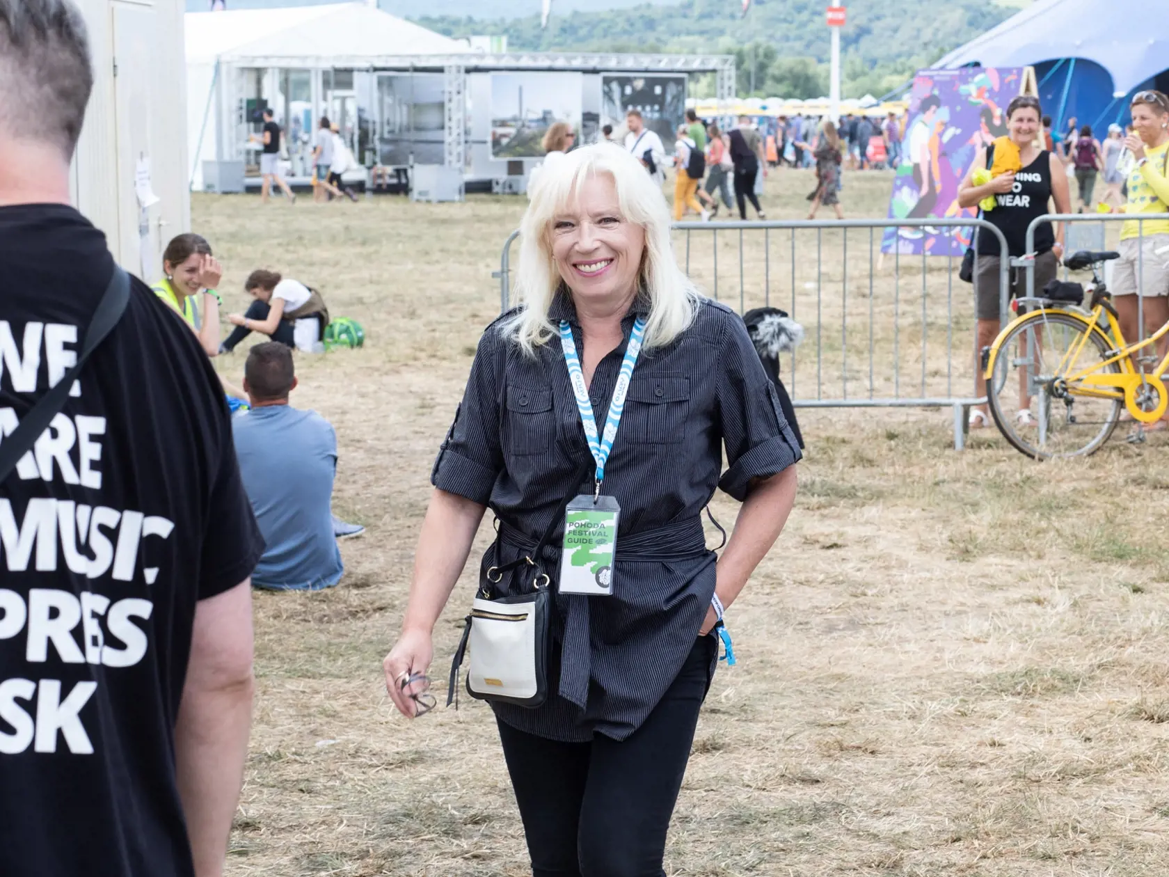 23 ročník festivalu Pohoda. Na fotke: Iveta Radičová