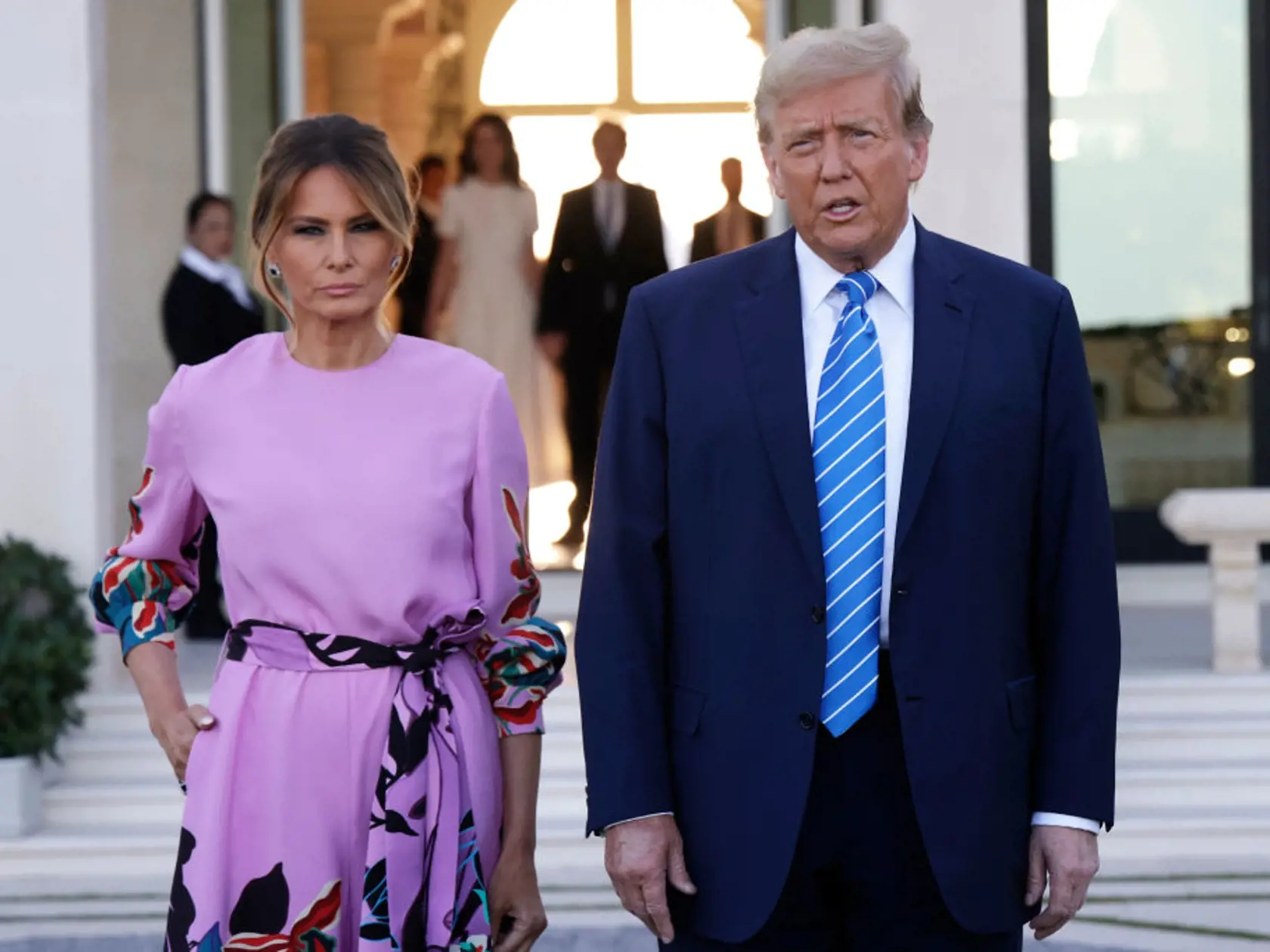 Melania sa netvári, že by ju to s Donaldom bavilo.