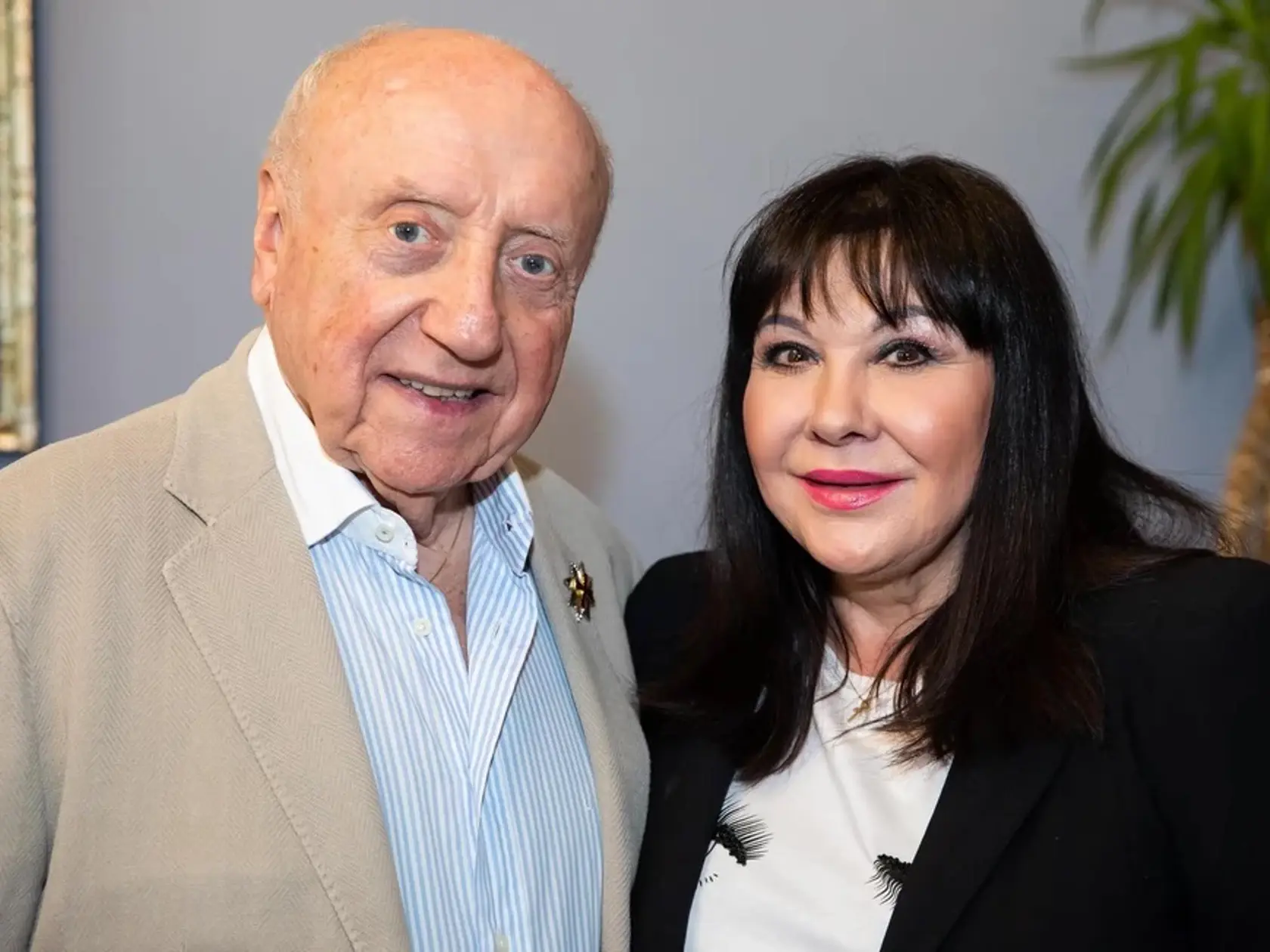Felix Slováček a Dáda Patrasová.