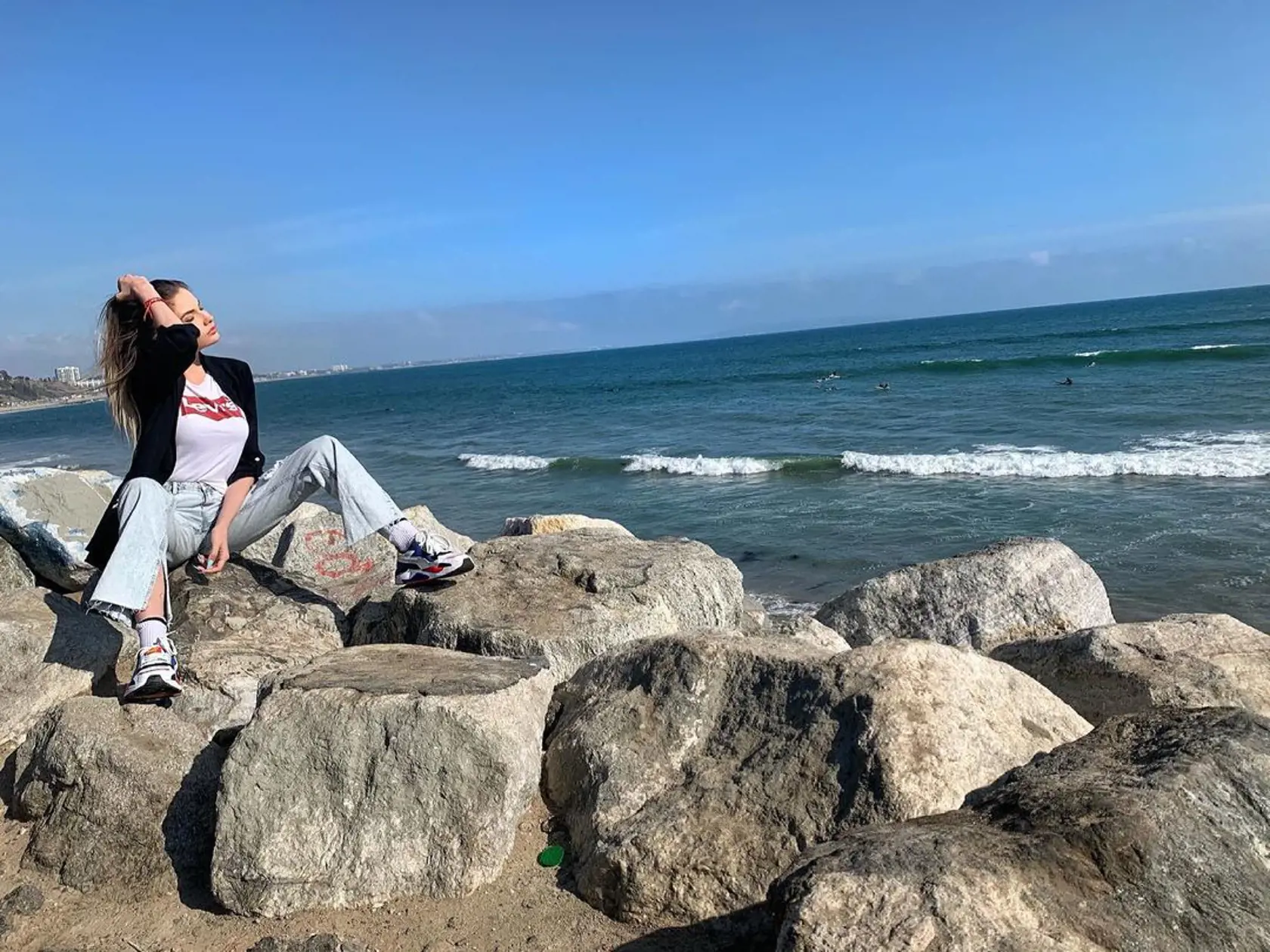 Broňa Gregušová si život v slnečnom Los Angeles užíva.