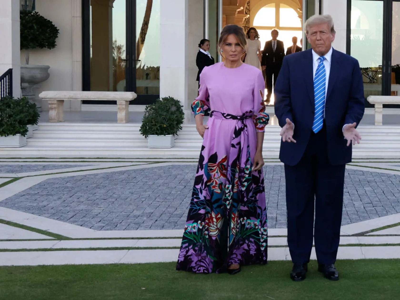 Melania sa netvári, že by ju to s Donaldom bavilo.