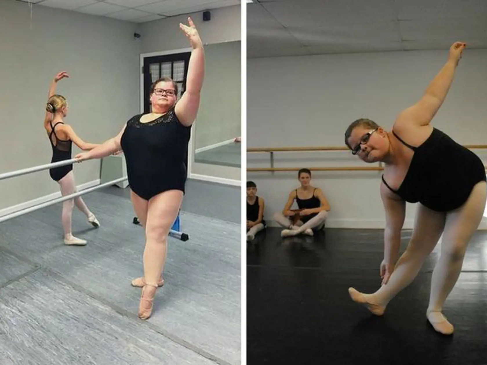 Lizzy Howell úspešná plus-size balerína.