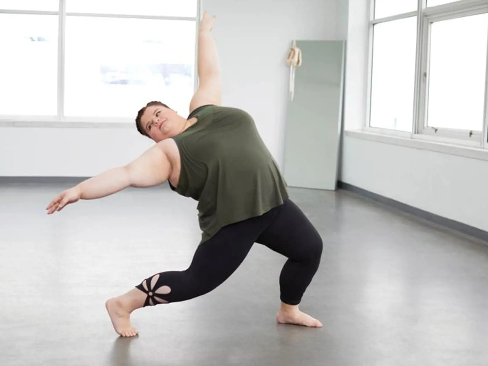 Lizzy Howell úspešná plus-size balerína.