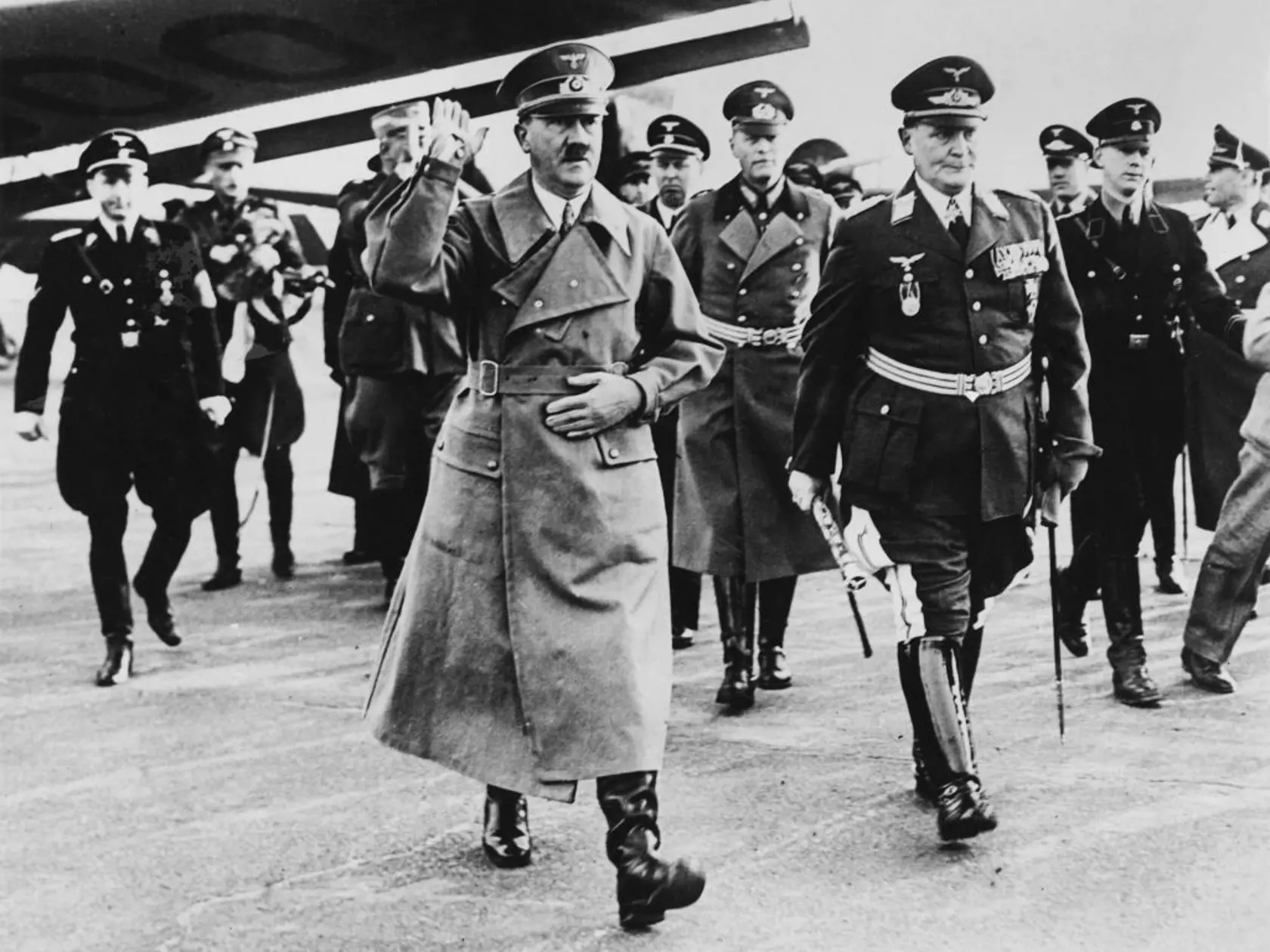 Adolf Hitler a Hermann Goering.