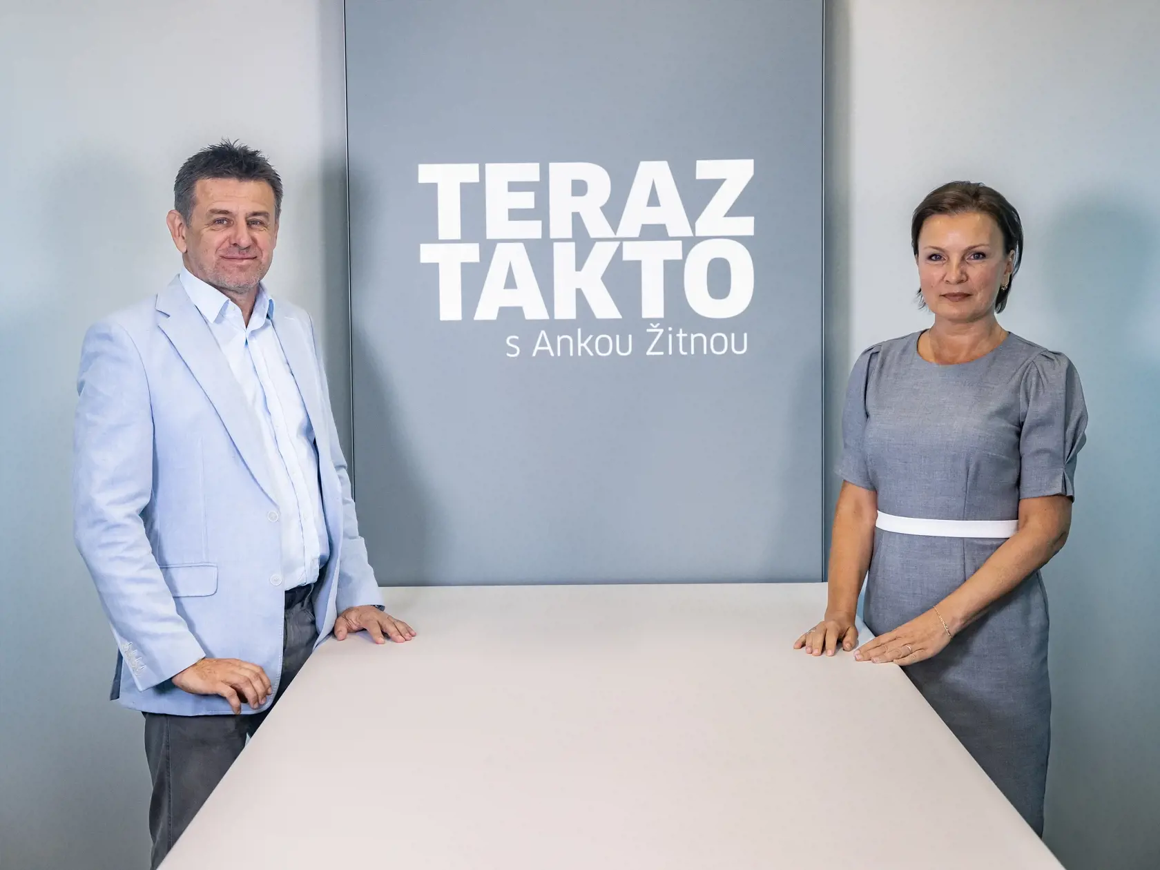 Diskusná relácia “Teraz Takto”, ktorej hosťom bol László Sólymos.