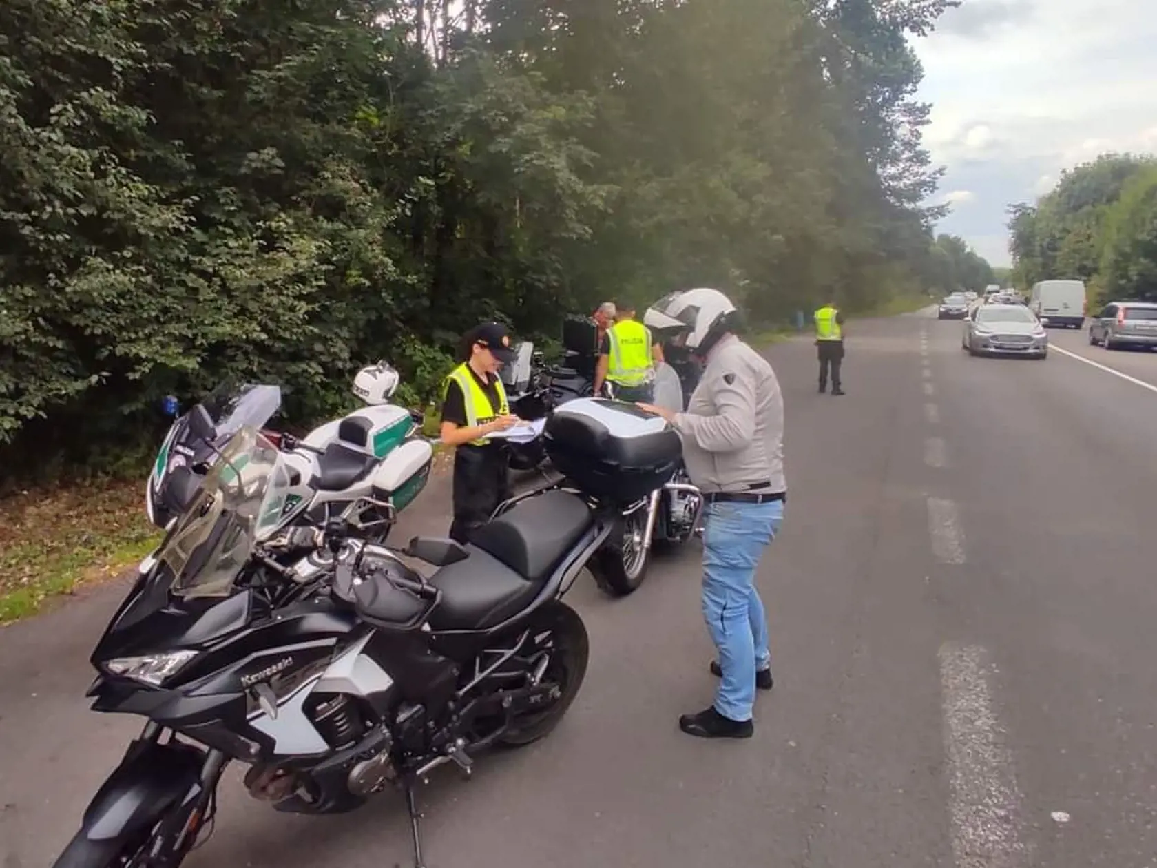 Policajti v Žilinskom kraji zamerali na motorkárov.