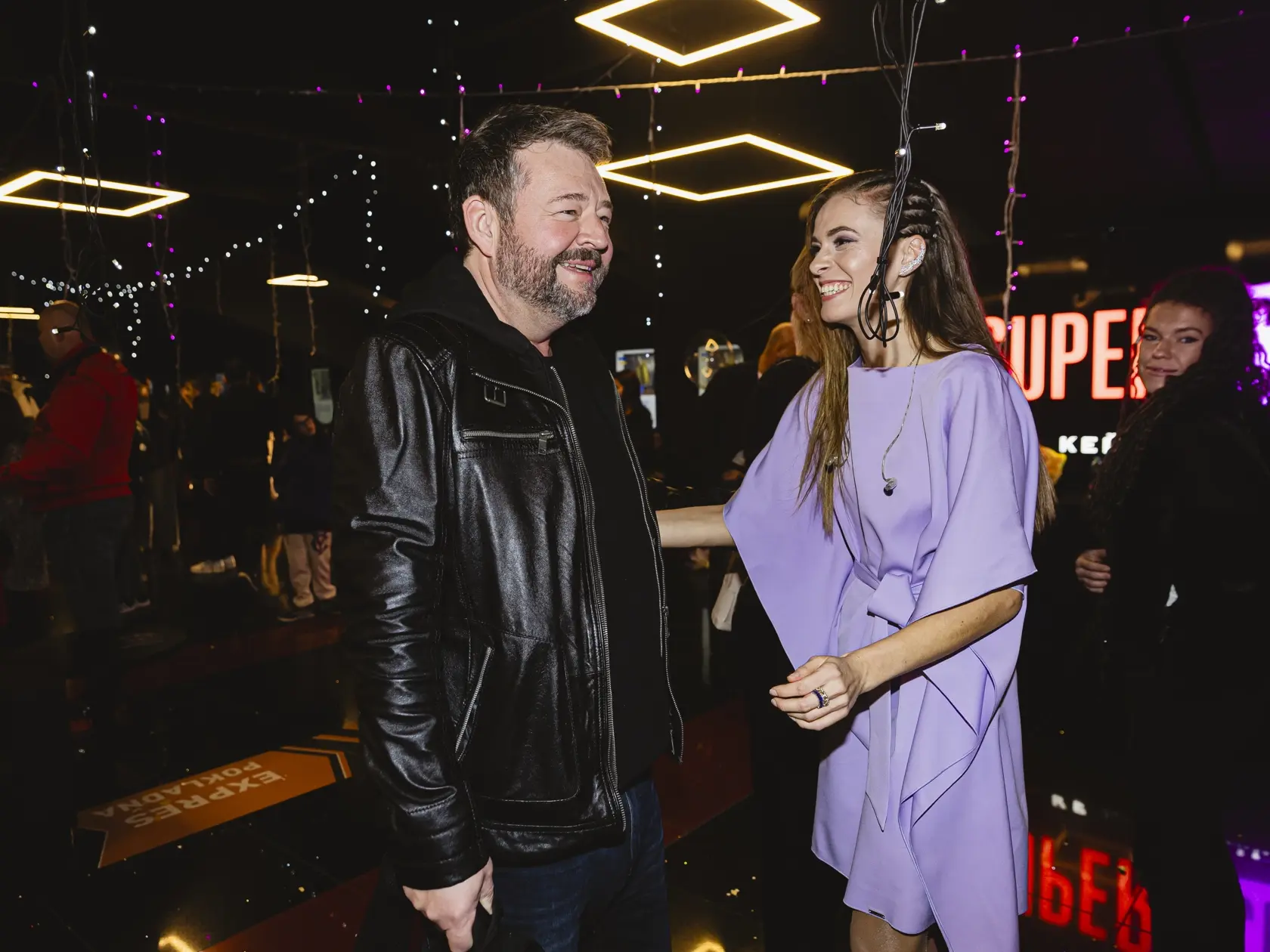 Na snímke Dominika Richterová a Michal Hudák počas priemiéry animovanej rozprávky od štúdia DISNEY- PRIANIE v bratislavskom nákupnom centre Aupark.