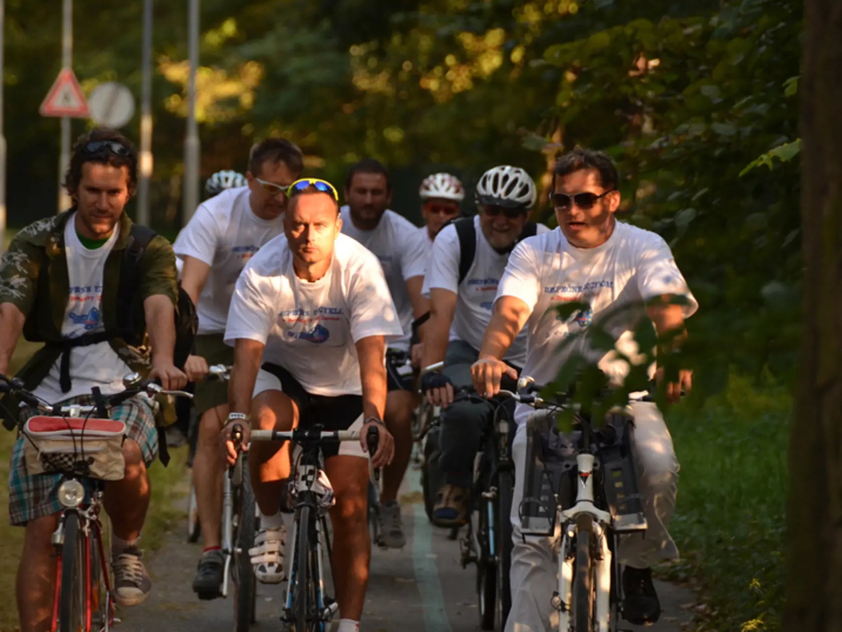 Cyklisti išli za mistrom Nagym.