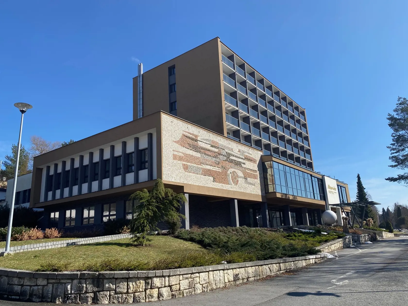 Hotel Alexander v Bardejovských kúpeľoch je v čase pandémie zatvorený.
