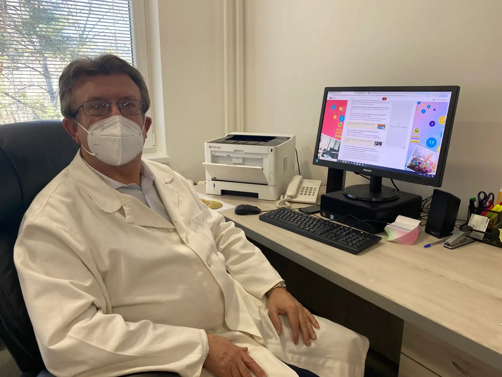 Kardiológ, internista a lekársky riaditeľ Bardejovských kúpeľov Jozef Halecký.