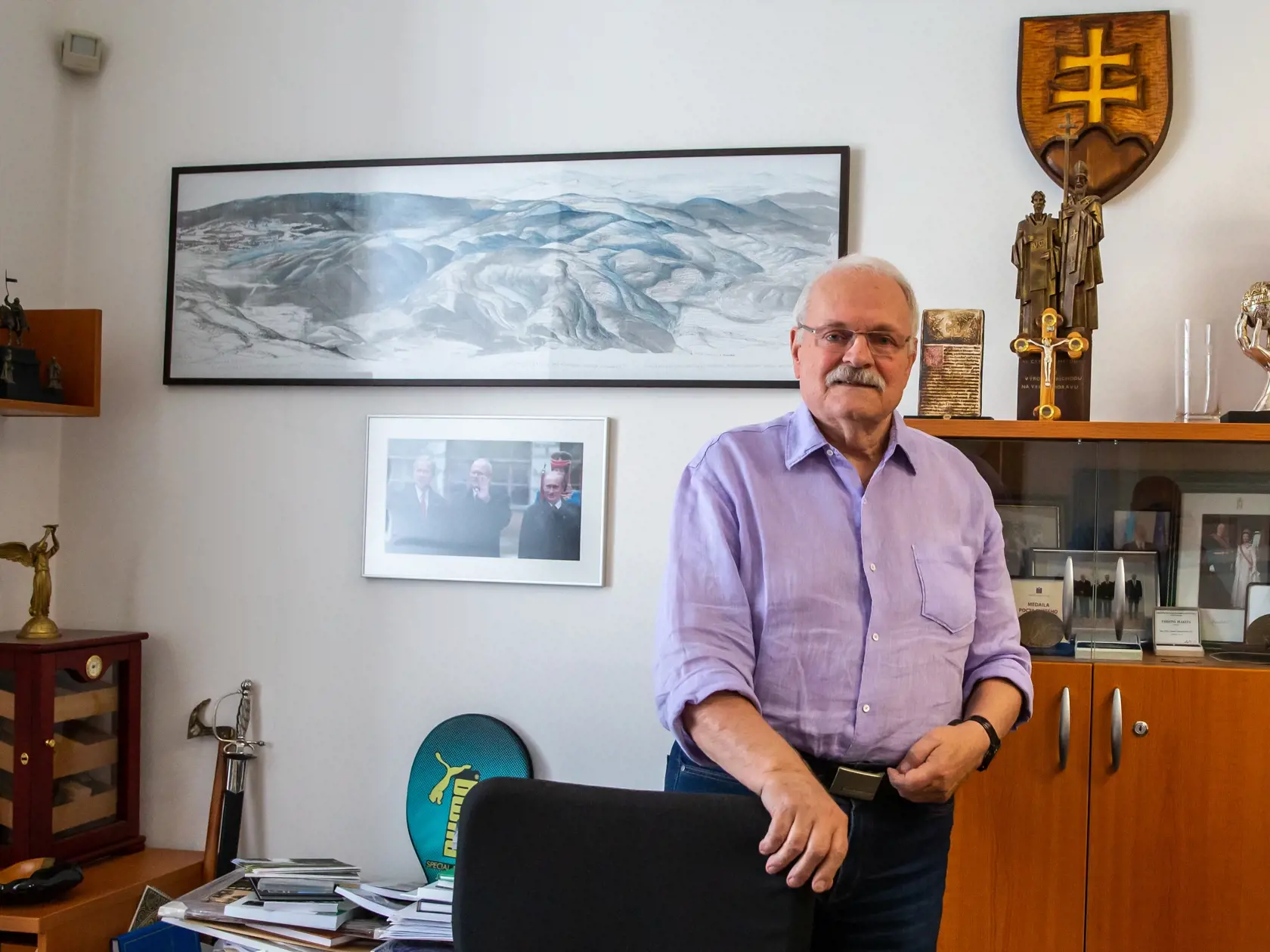 Na snímke je Ivan Gašparovič bývalý prezident Slovenskej republiky.