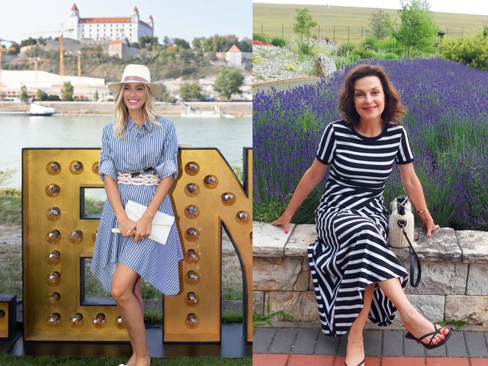 Takto pásiky nosí Jasmina Alagič a Beáta Dubasová
