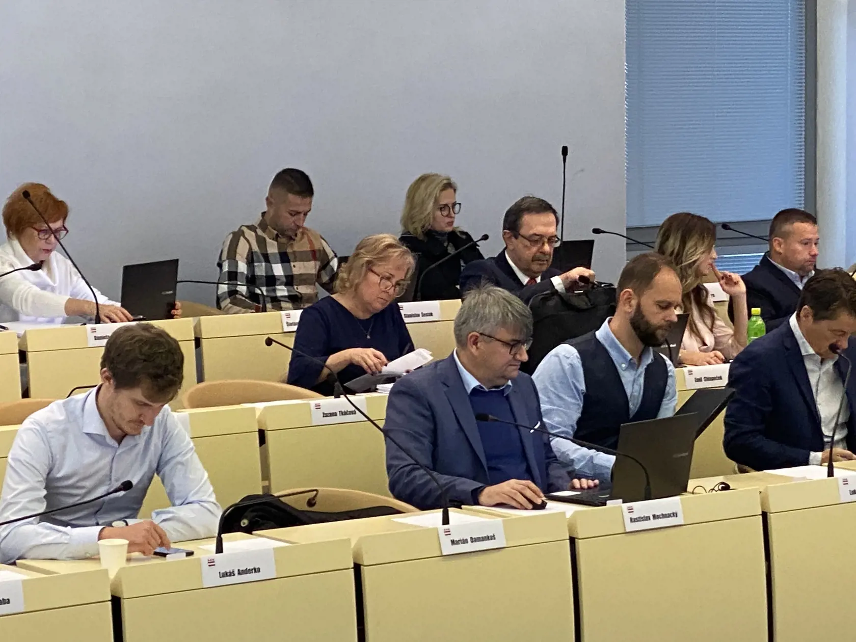 Rokovanie prešovských poslancov 25. 10. 2023, súčasťou programu bol aj poslanecký návrh Rudolfa Dupkalu o zmene nariadenia o zákaze hazardných hier a kasín v meste.