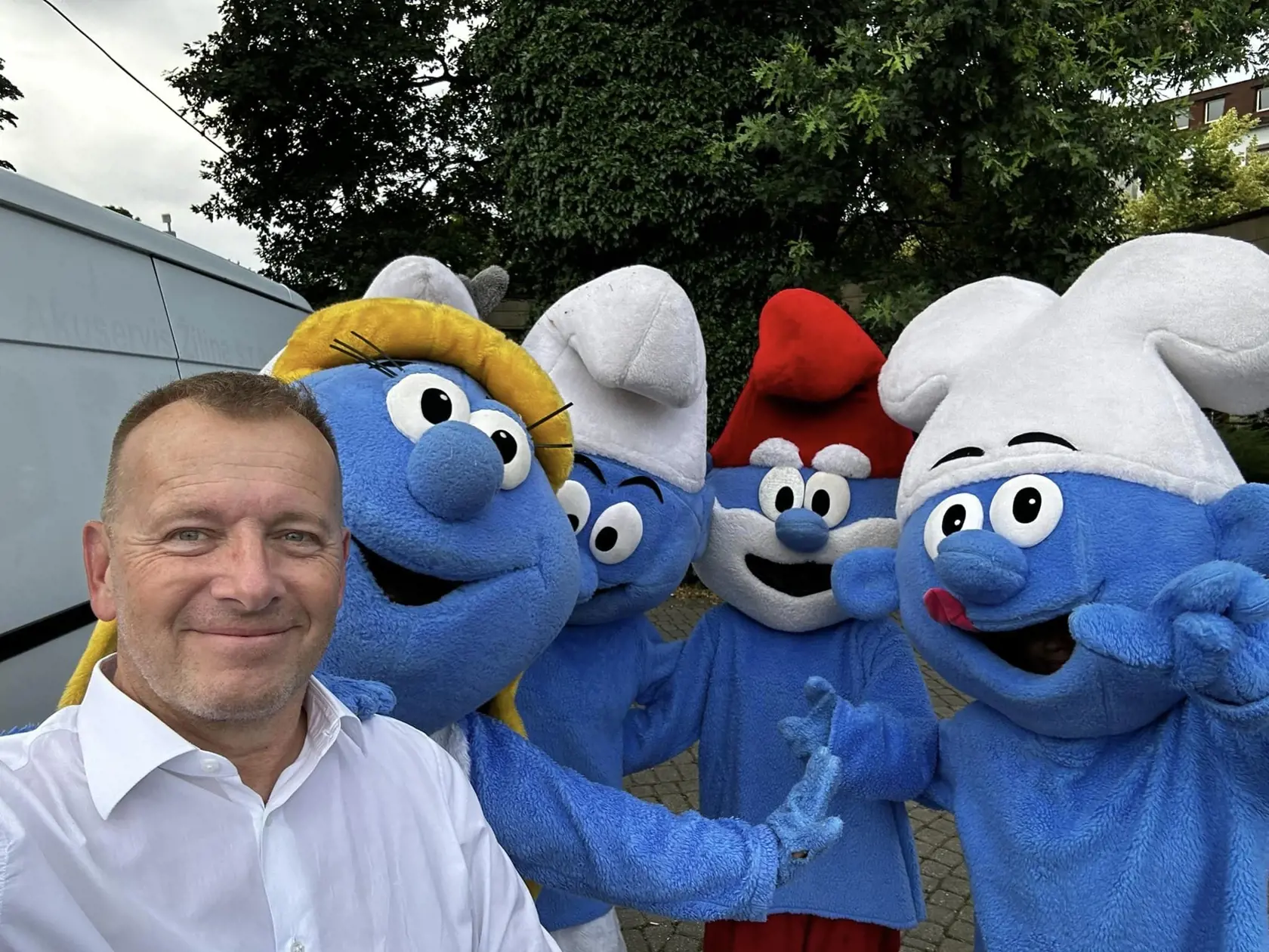 Boris Kollár a šmolkovia