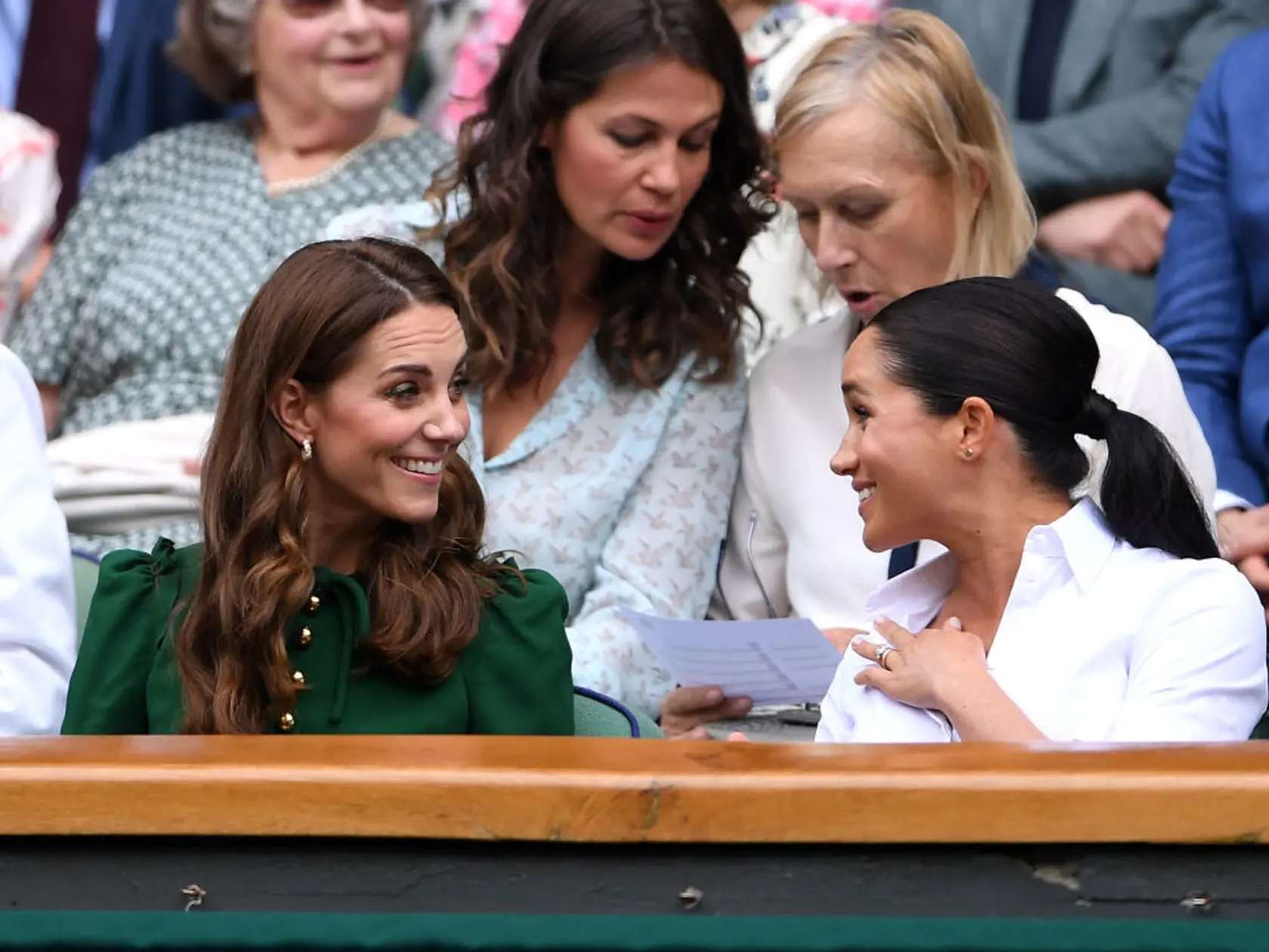 Kate a Meghan pôsobili veľmi priateľsky.
