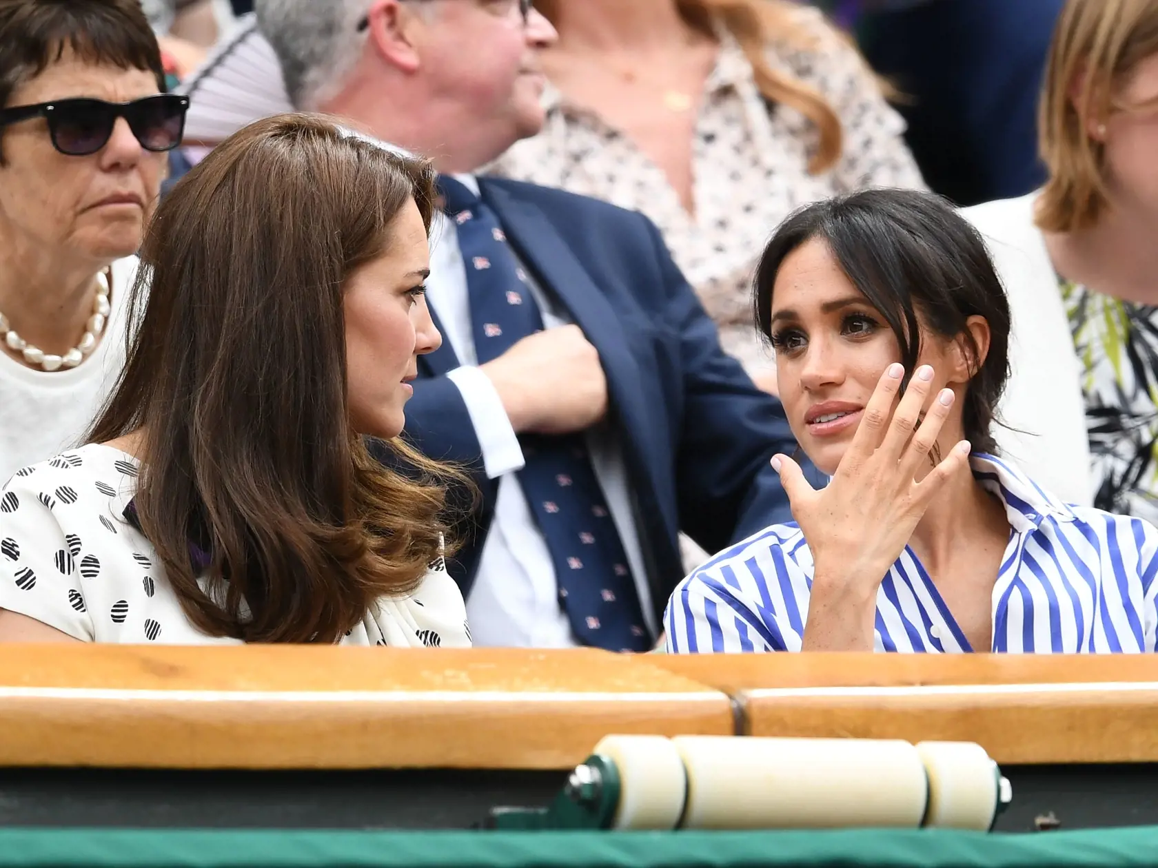 Minulý rok si na Wimbledon počas 12. hracieho dňa vyrazili Kate a Meghan spoločne.