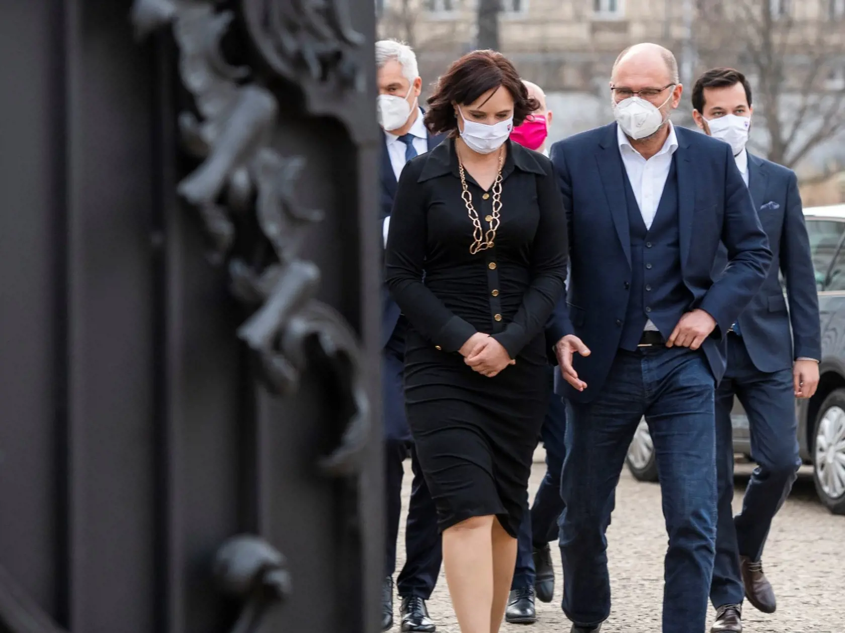 Odchod predstaviteľov SaS a Za ľudí z Prezidentského paláca