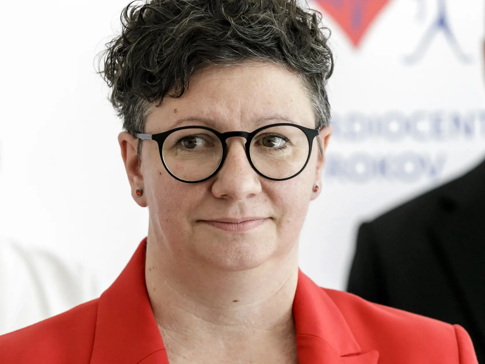 Na snímke generálna riaditeľka Lidl Slovenská republika Zita Szlavikovics počas tlačovej konferencie Národného ústavu srdcových a cievnych chorôb (NÚSCH), a. s. a spoločnosti Lidl SR na tému Do detského kardiocentra pribudnú moderné prístroje na svetovej úrovni. V Bratislave 18. júla 2023. FOTO TASR - Dano Veselský