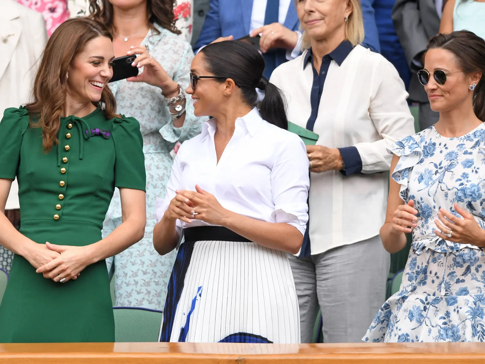 Vojvodkyňa Kate, vojvodkyňa Meghan, Pippa Middleton