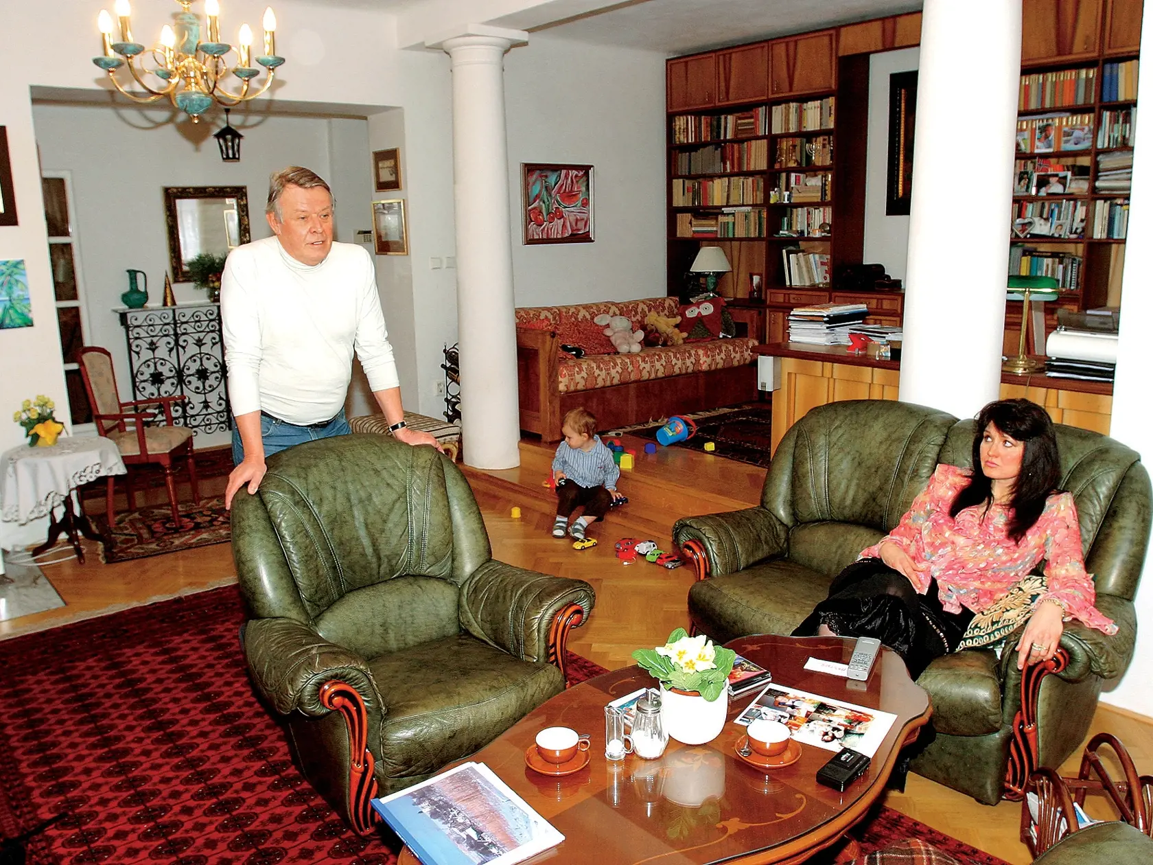 Júlia Hečková, teraz Nečasová v roku 2006.