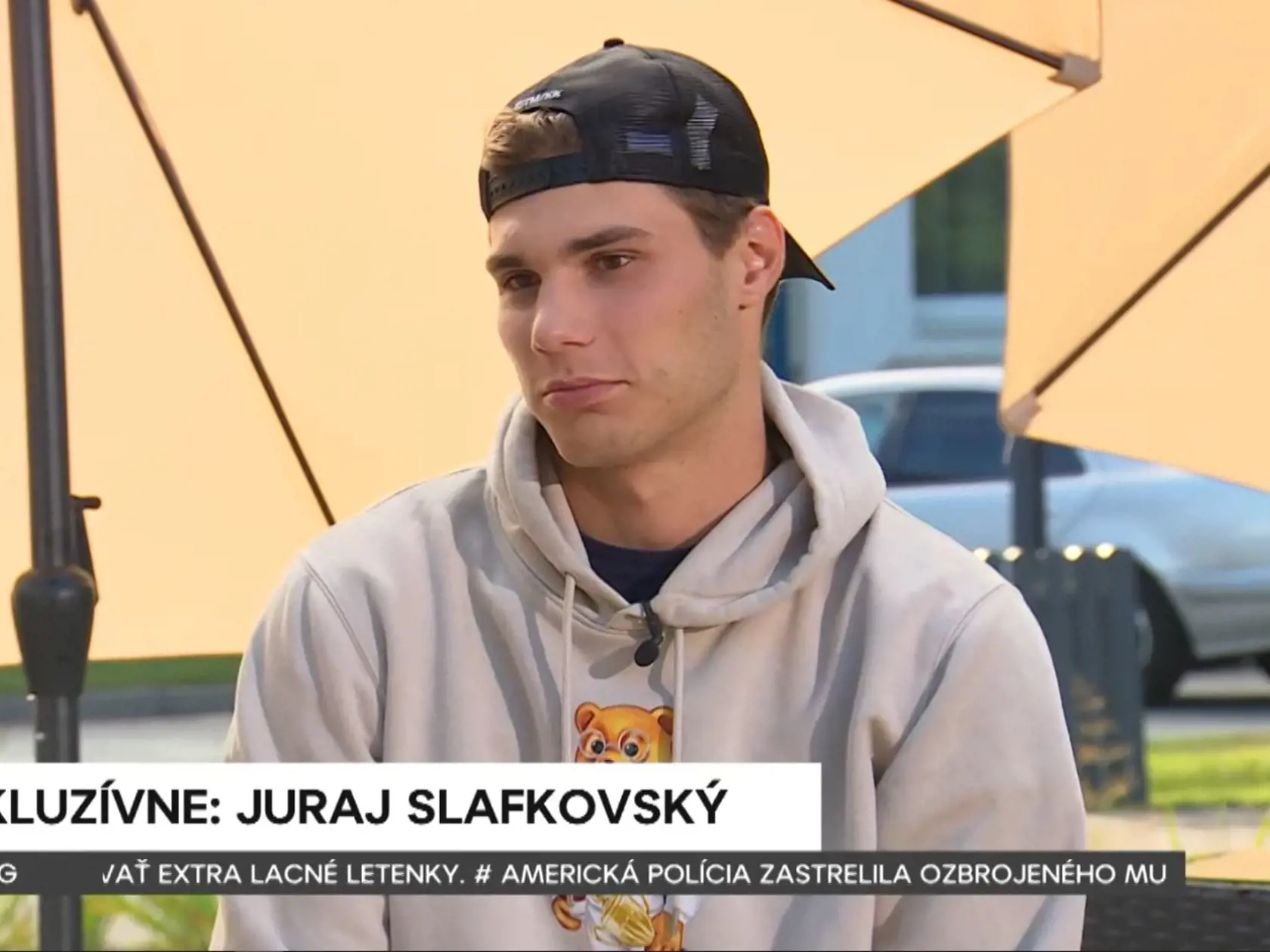 Hosťom Telerána bol hokejista Juraj Slafkovský.