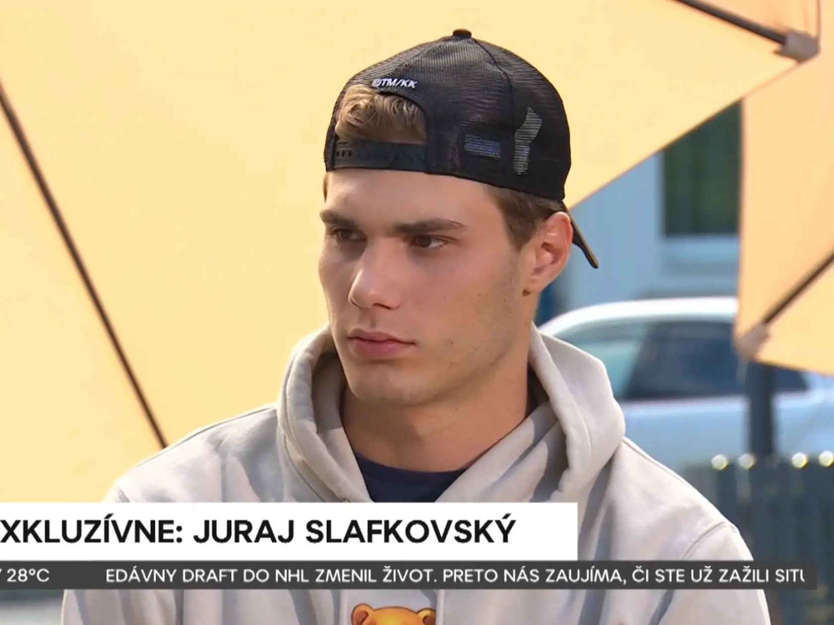 Hosťom Telerána bol hokejista Juraj Slafkovský.