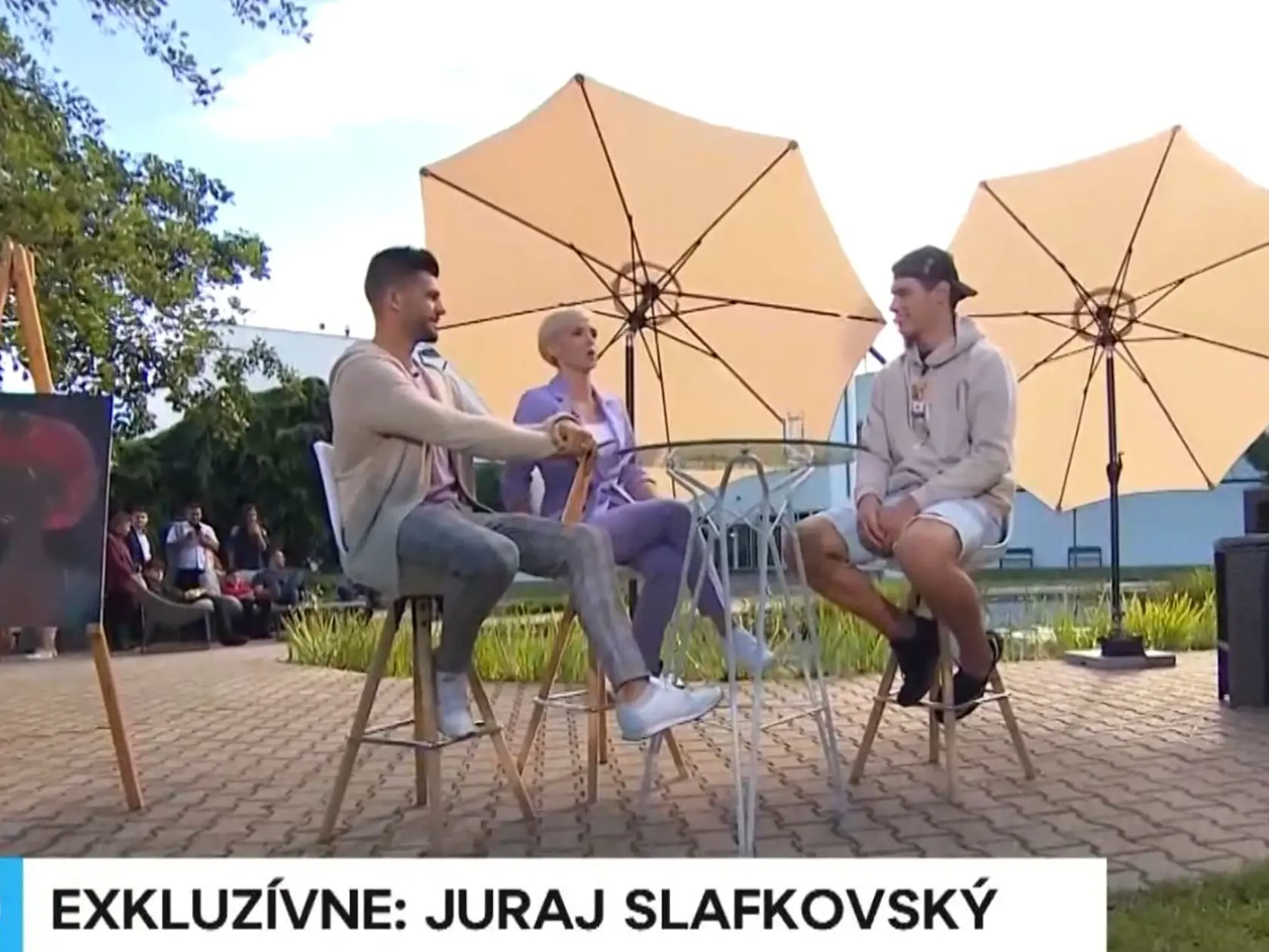 Hosťom Telerána bol hokejista Juraj Slafkovský.