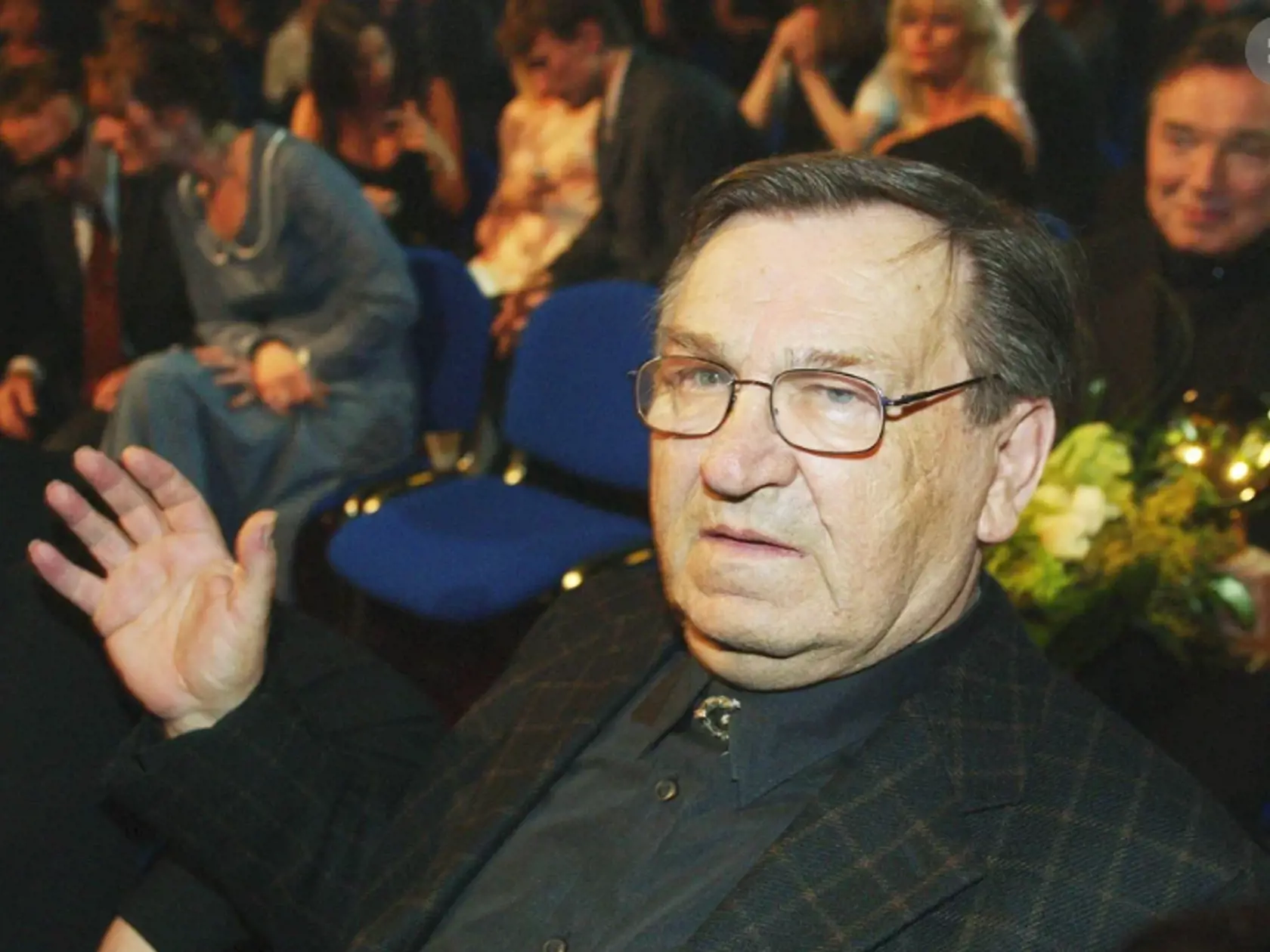 Na snímke režisér Četnických humoresiek Antonín Moskalyk.