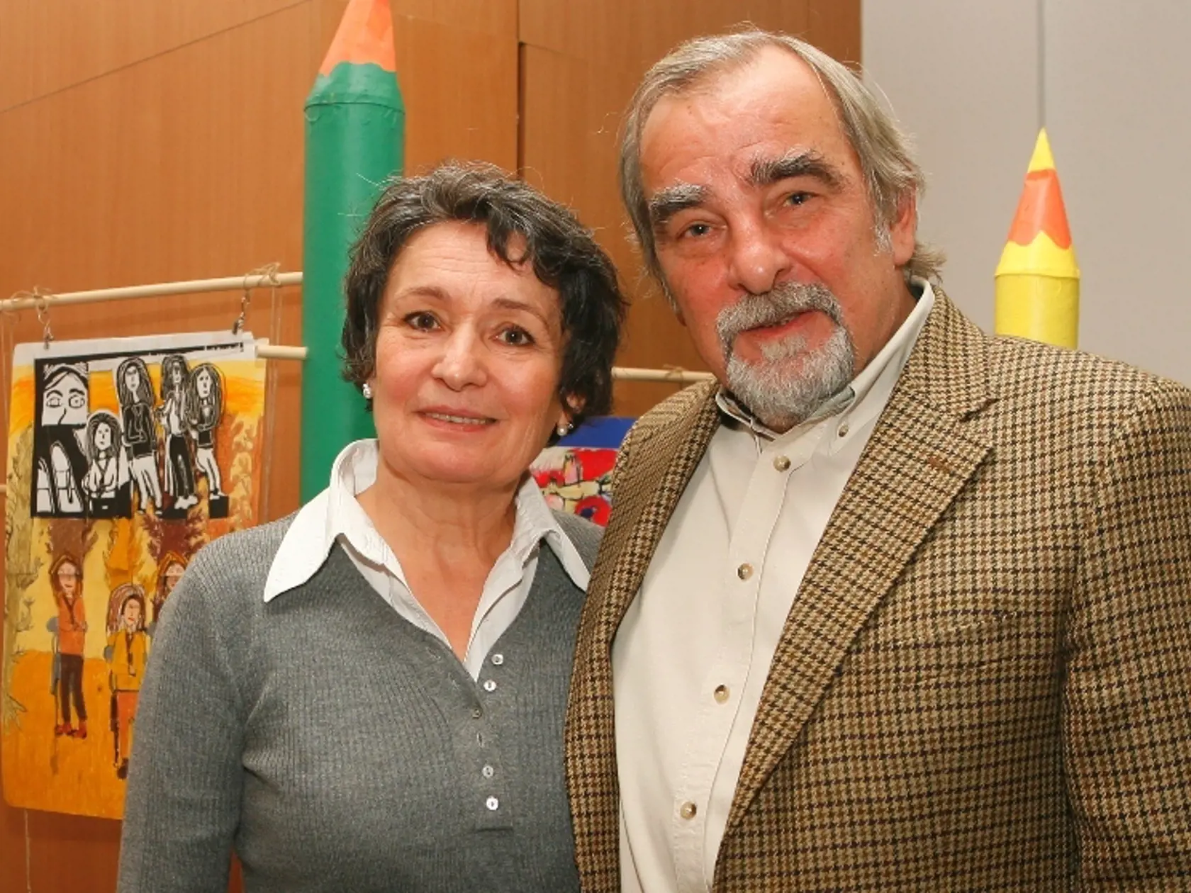 Ideálny pár: Slovák a Matejková sú
prototypom šťastného manželstva.