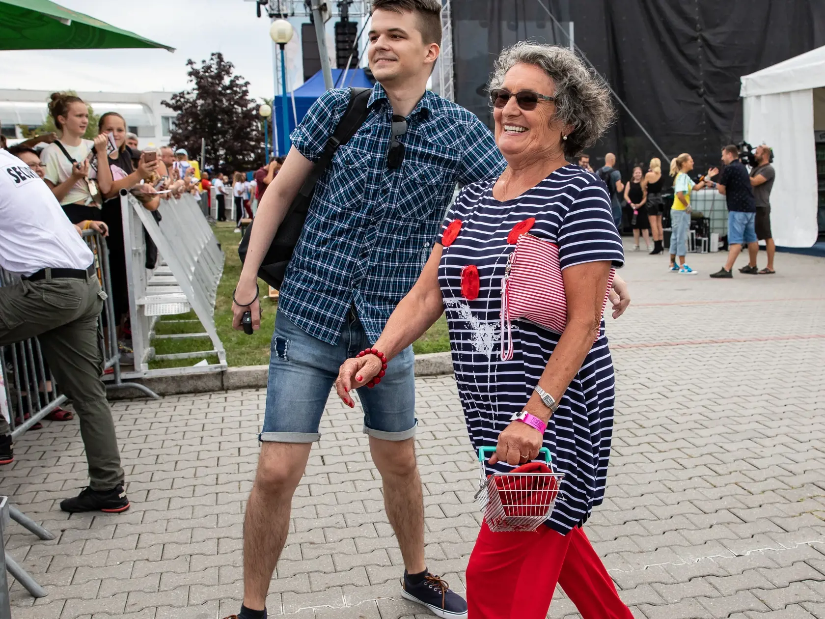 Deň otvorených dverí v TV Markíza. Na fotke: Eva Matejková