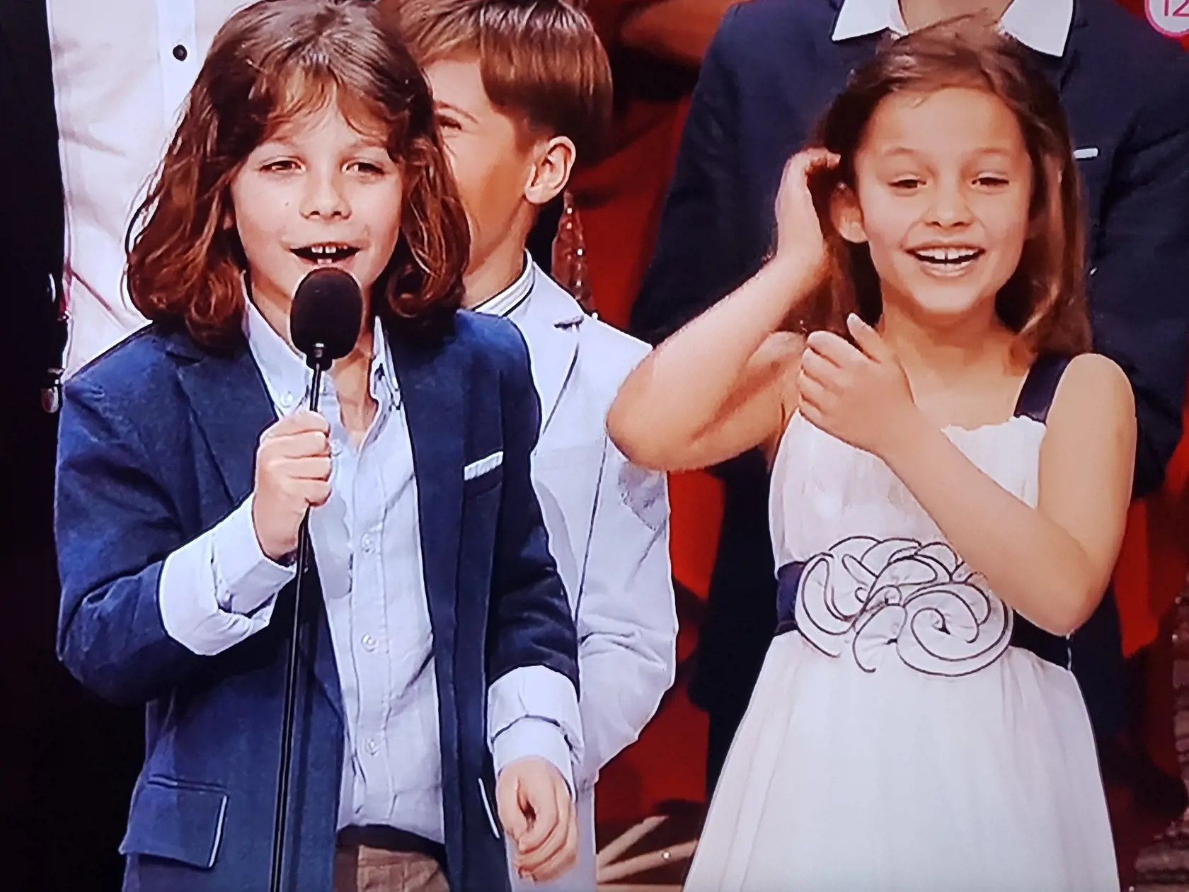Hviezdami odovzdávania cien OTO sa stali deti zo seriálu Oteckovia. Svojou bezprostrednosžou si získali každého.