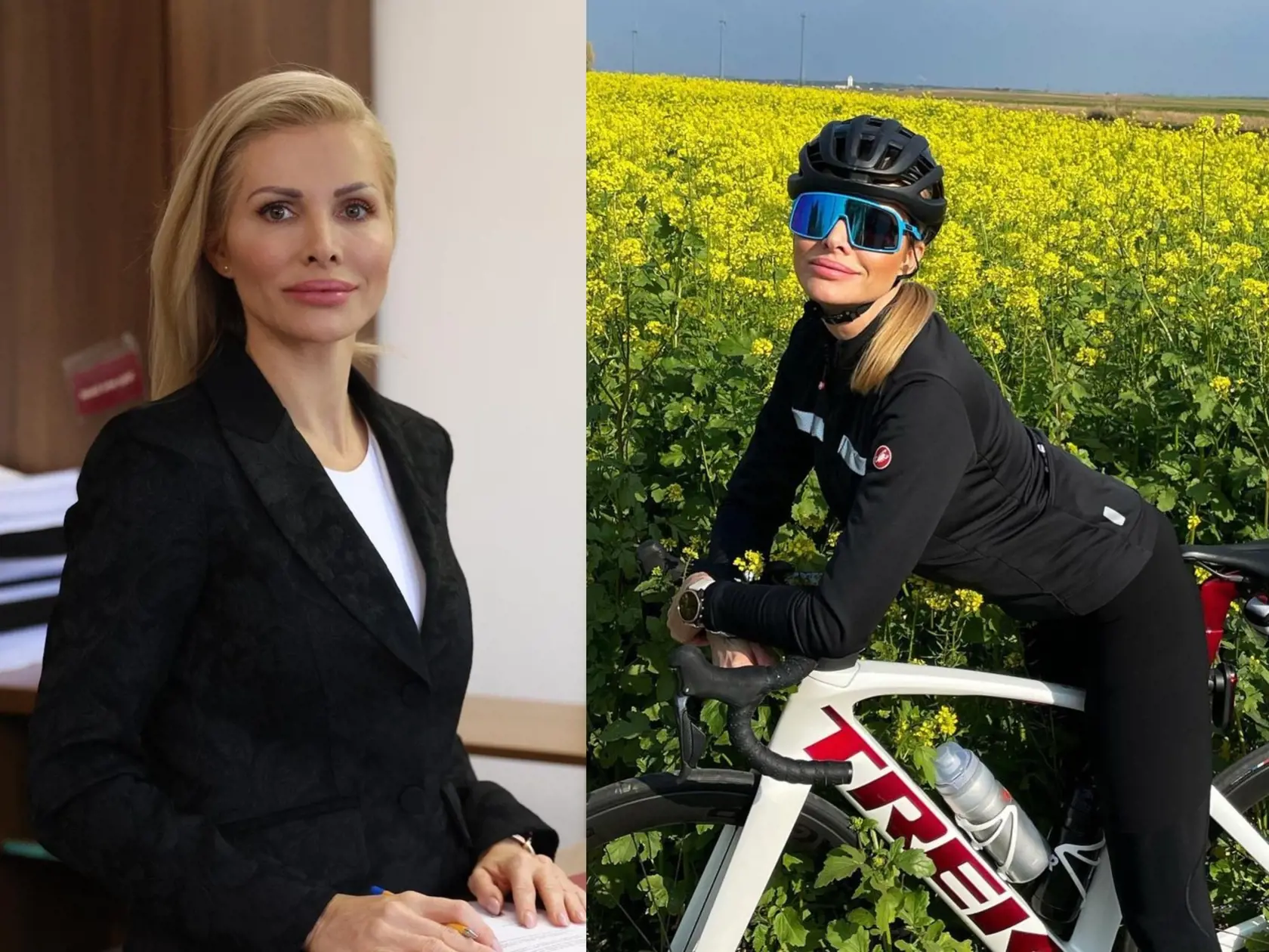 Poslankyňa Sme rodiny Petra Krištúfková je vášnivou cyklistkou. Expartnerka predsedu parlamentu Borisa Kollára často zverejňuje snímky zo svojich výletov na bicykli. Svojich fanúšikov prekvapila snímkou, kde zapózovala v cyklistickom oblečení pred rozkvitnutým poľom horčice bielej.