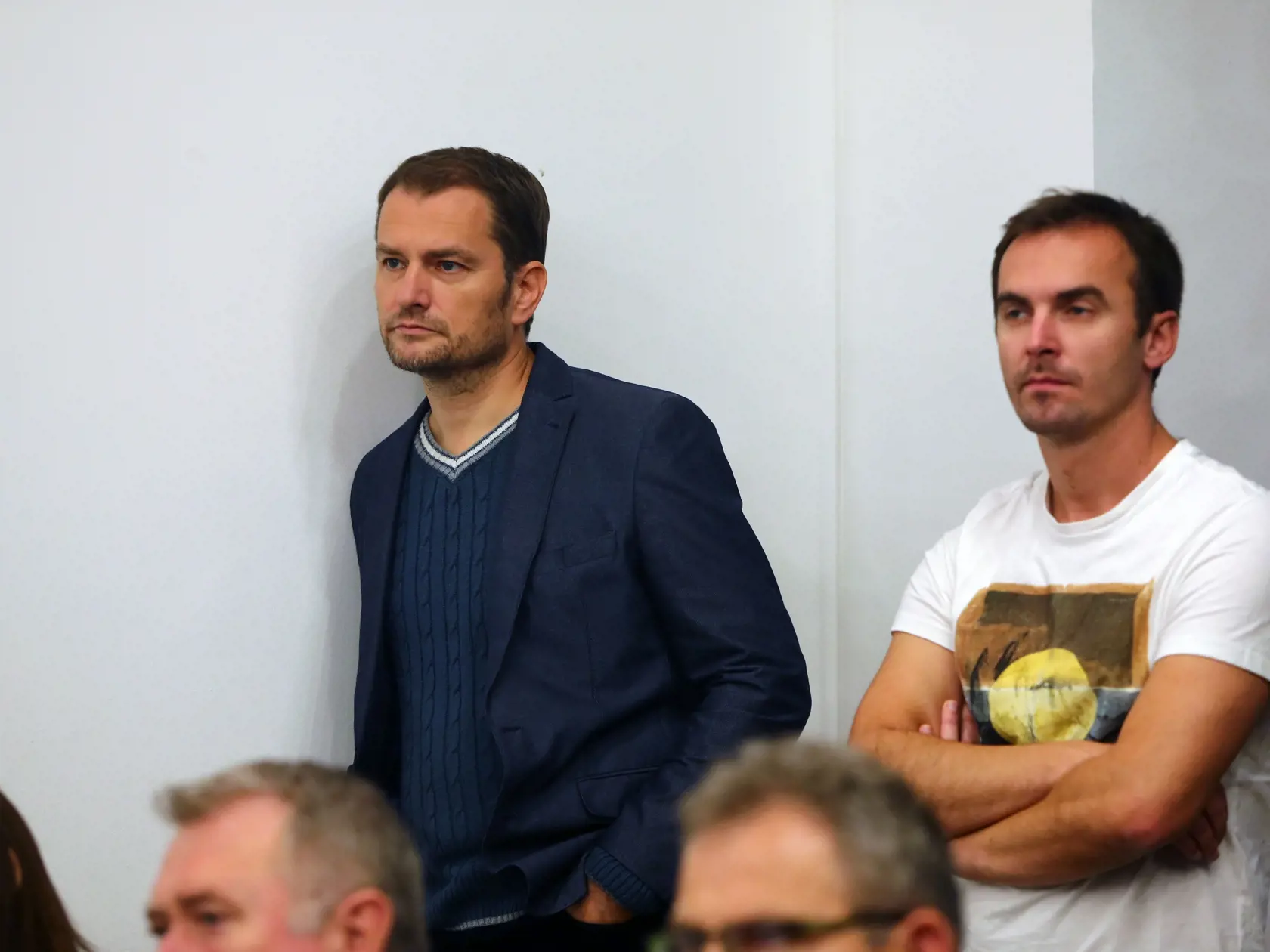 Igor Matovic na tlacovej konferencii Daniela Lipsica a Gabora Grendela k obvineniu prezradenia informacii o Marianovi Kocnerovi v Privat banke