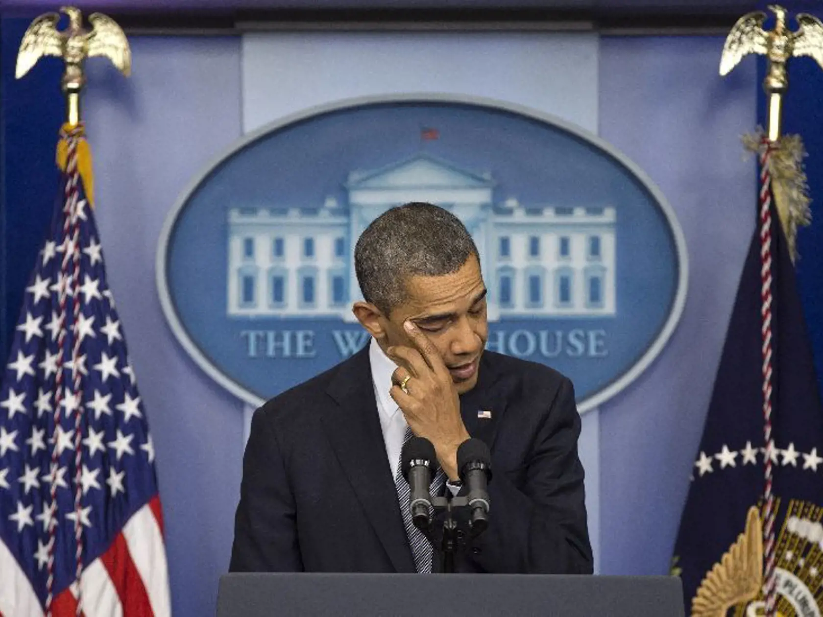 STREĽBA V AMERIKE: Ani prezident Obama sa nezdržal sĺz.