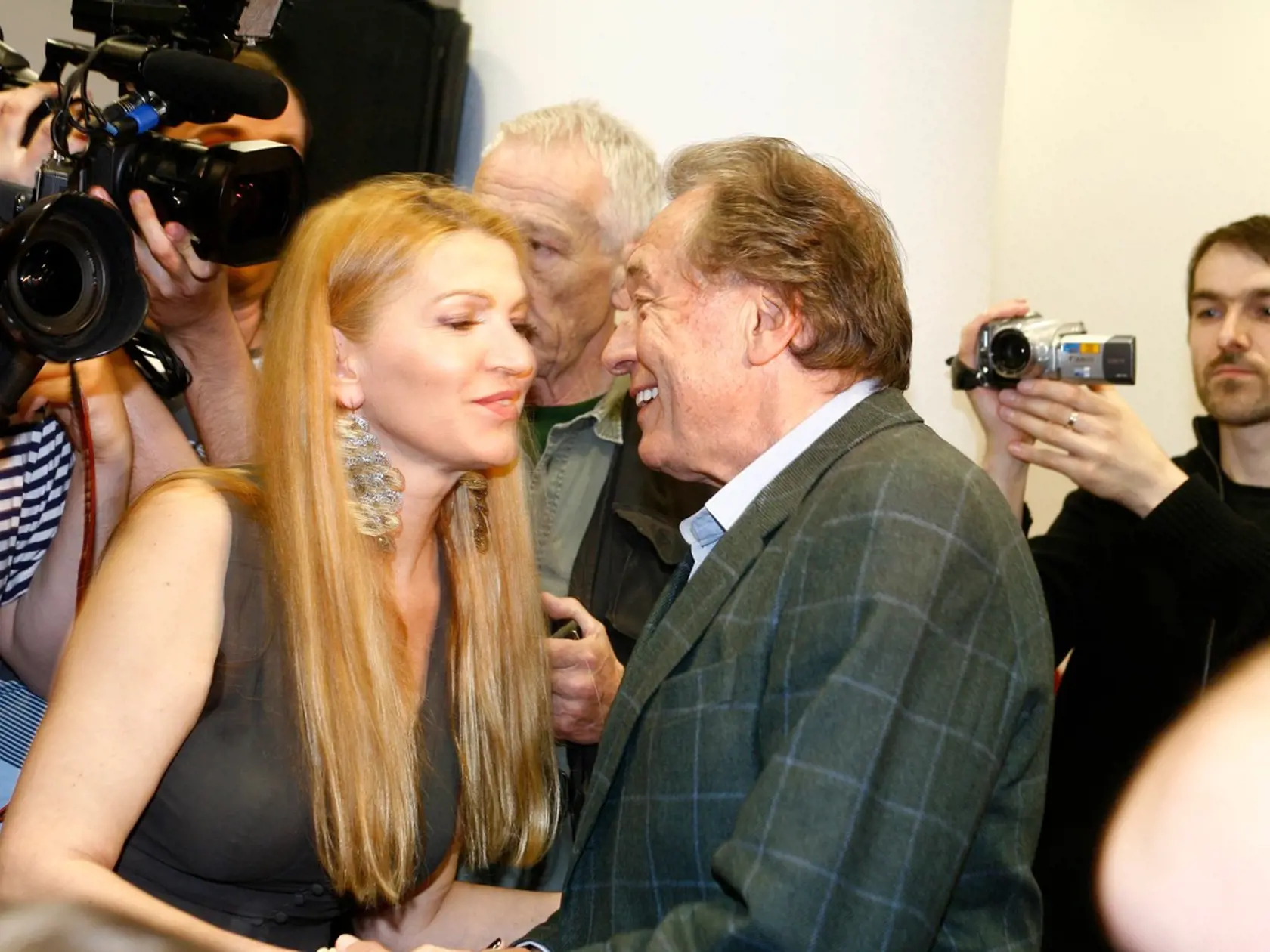 Karel Gott a Martina Formanová.