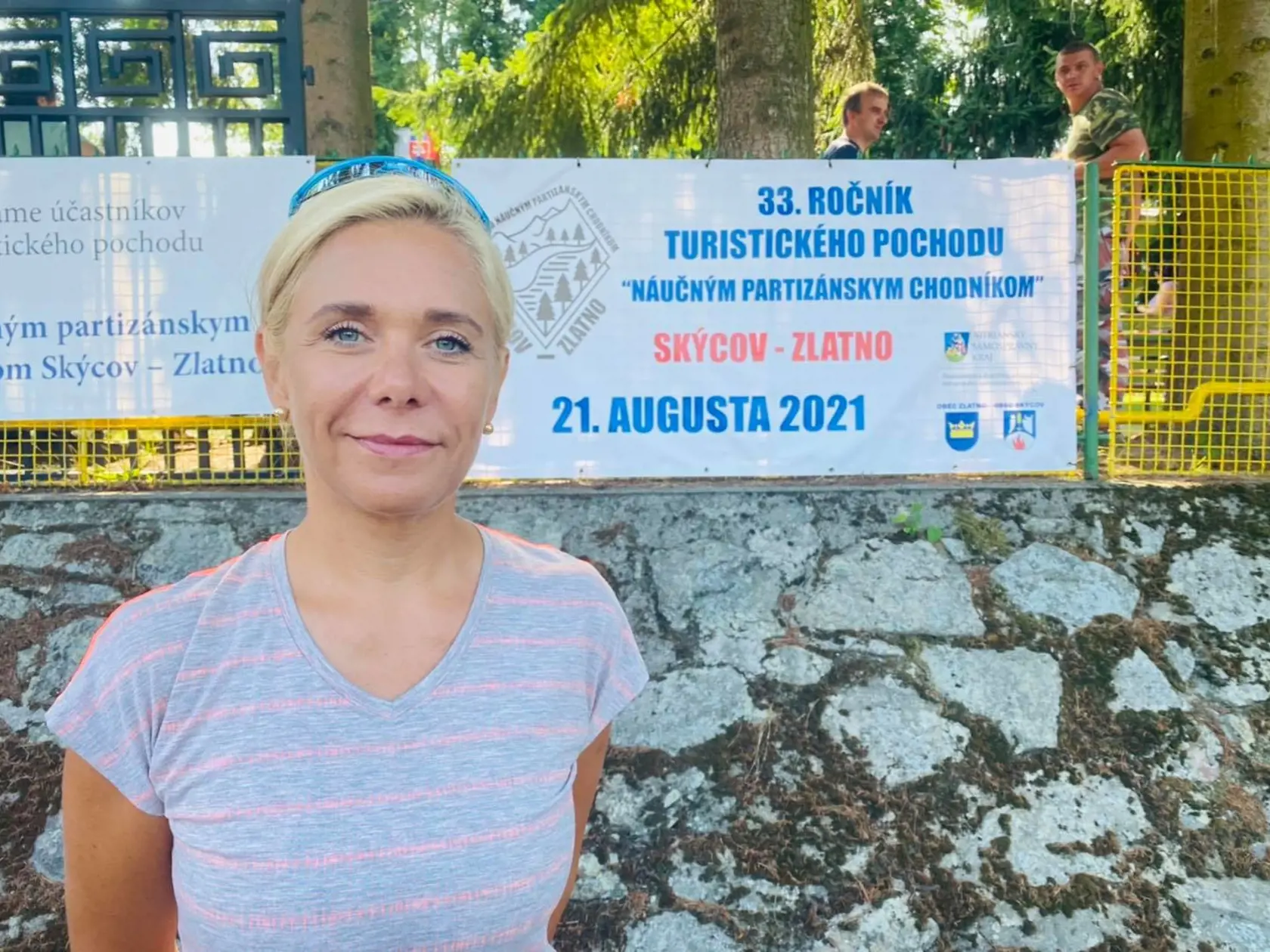 Saková sa zúčastnila turistiky Skýcov-Zlatno.