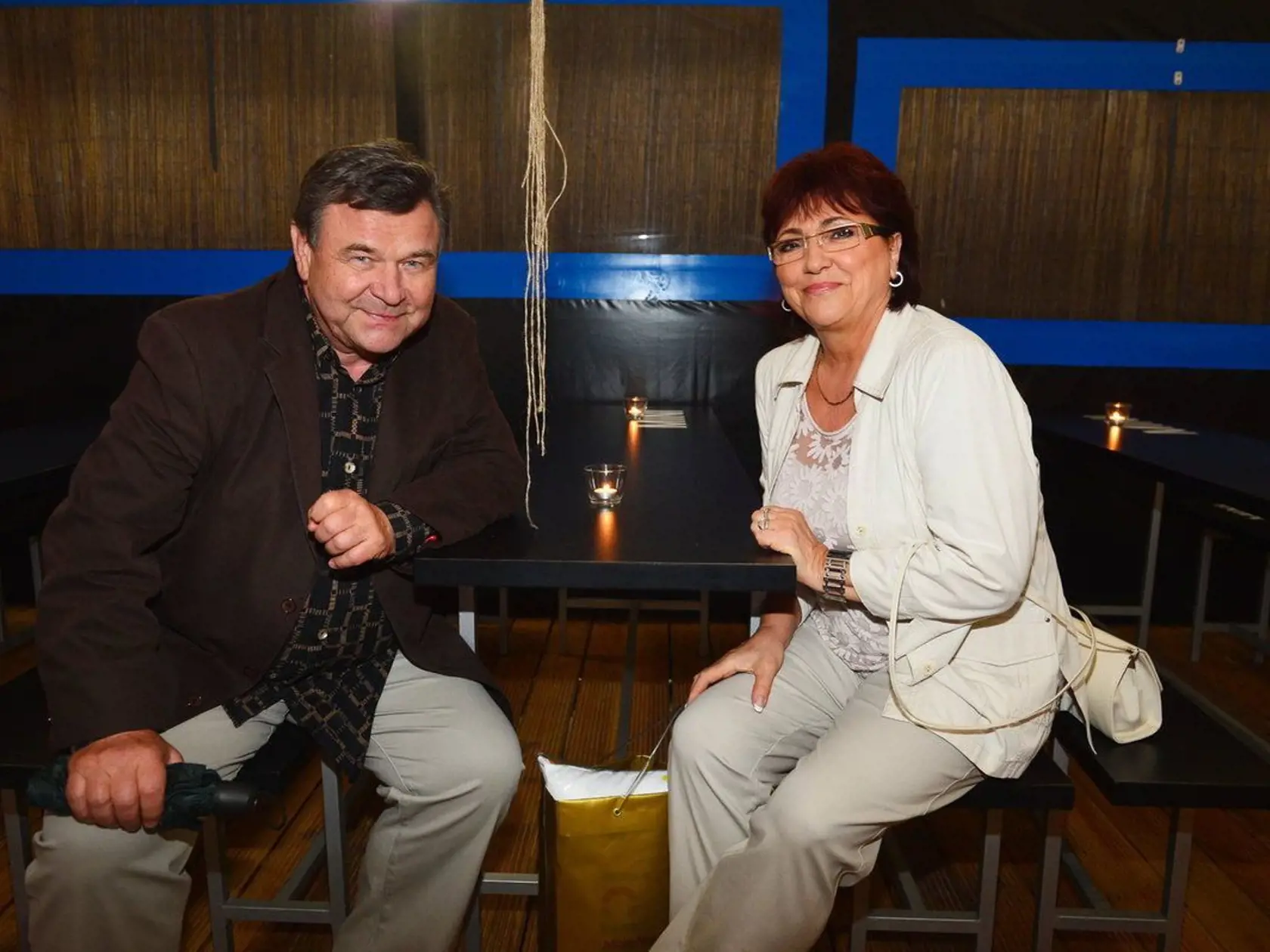 Václav Postránecký (70) a Helena