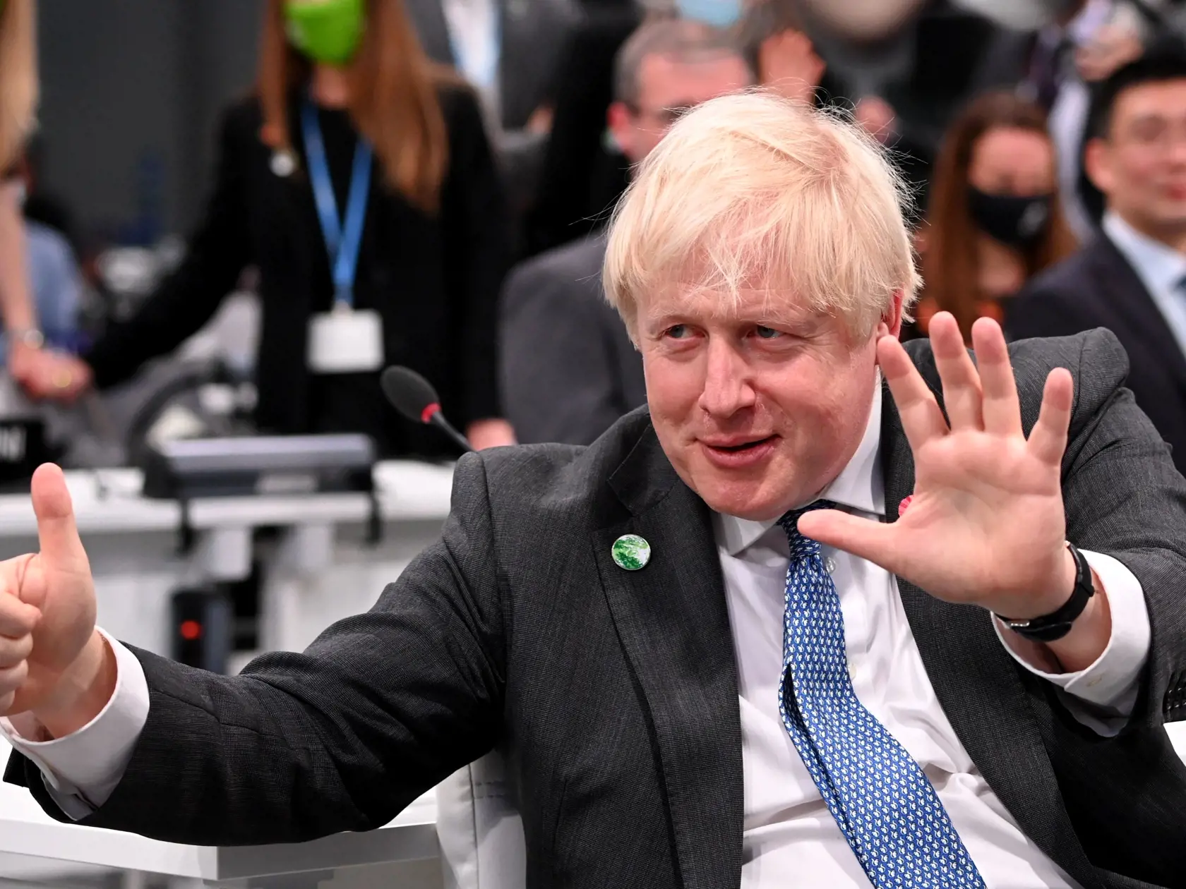 Klimatický samit COP 26 v Glasgowe: Boris Johnson