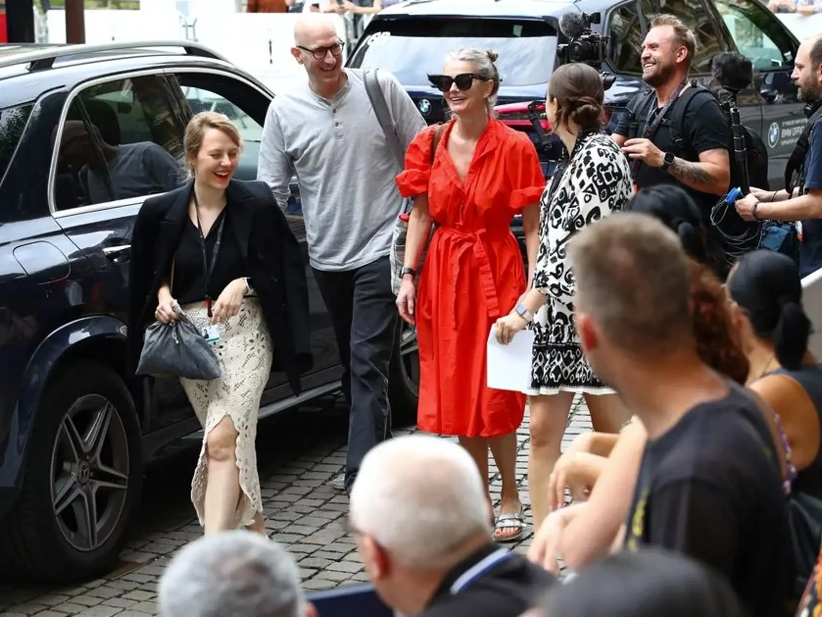 Na festival dorazila aj bývalá supermodelka Pavlína Pořízková s partnerom. Tá bola nedávno v Bratislave.