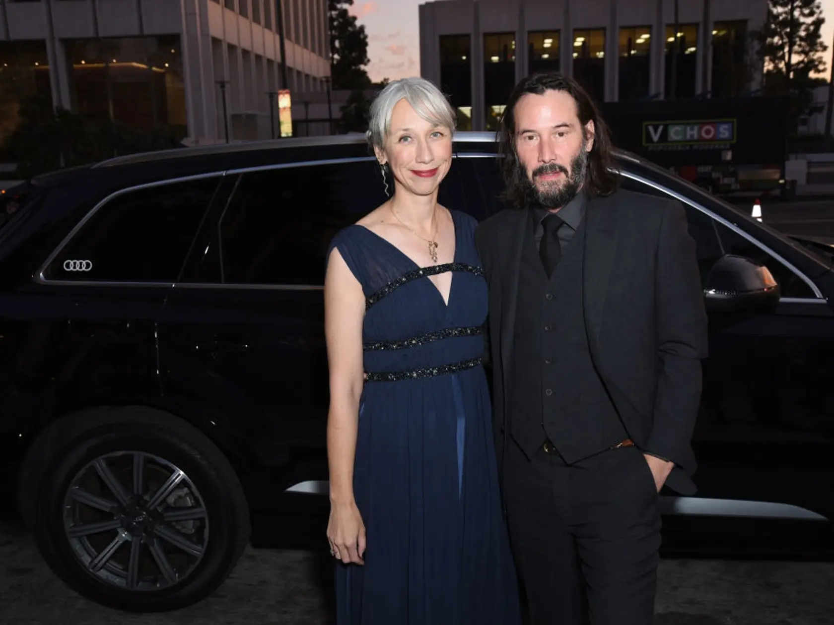 LOS ANGELES, CALIFORNIA - NOVEMBER 02: Alexandra Grant and Keanu Reeves attend the 2019 LACMA Art + Film Gala Presented By Gucci at LACMA on November 02, 2019 in Los Angeles, California. (Photo by Presley Ann/Getty Images for Audi)