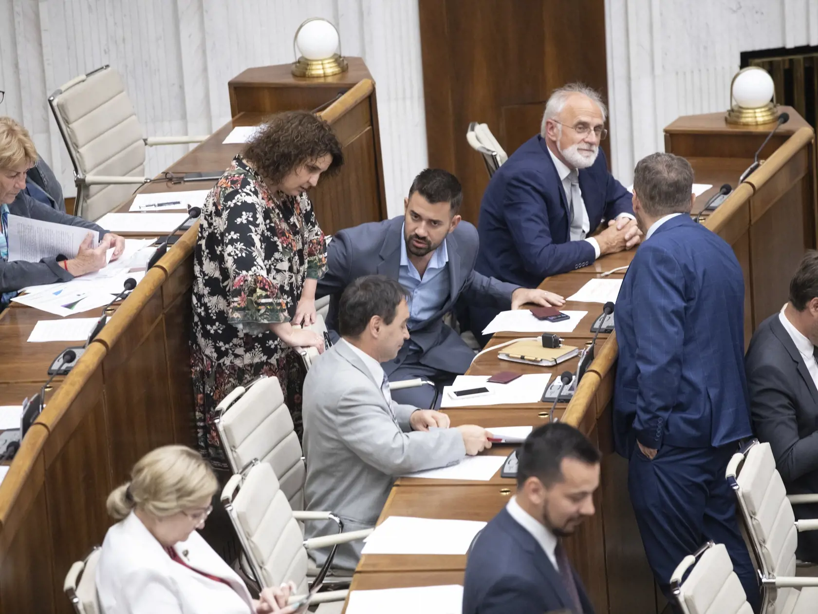 - Názorová širokospektrálnosť pri dobrom vedení, nemusí byť problém. V klube OĽaNO ale problémom je, preto si myslím, že ešte niekoľko kolegov klub časom opustí.