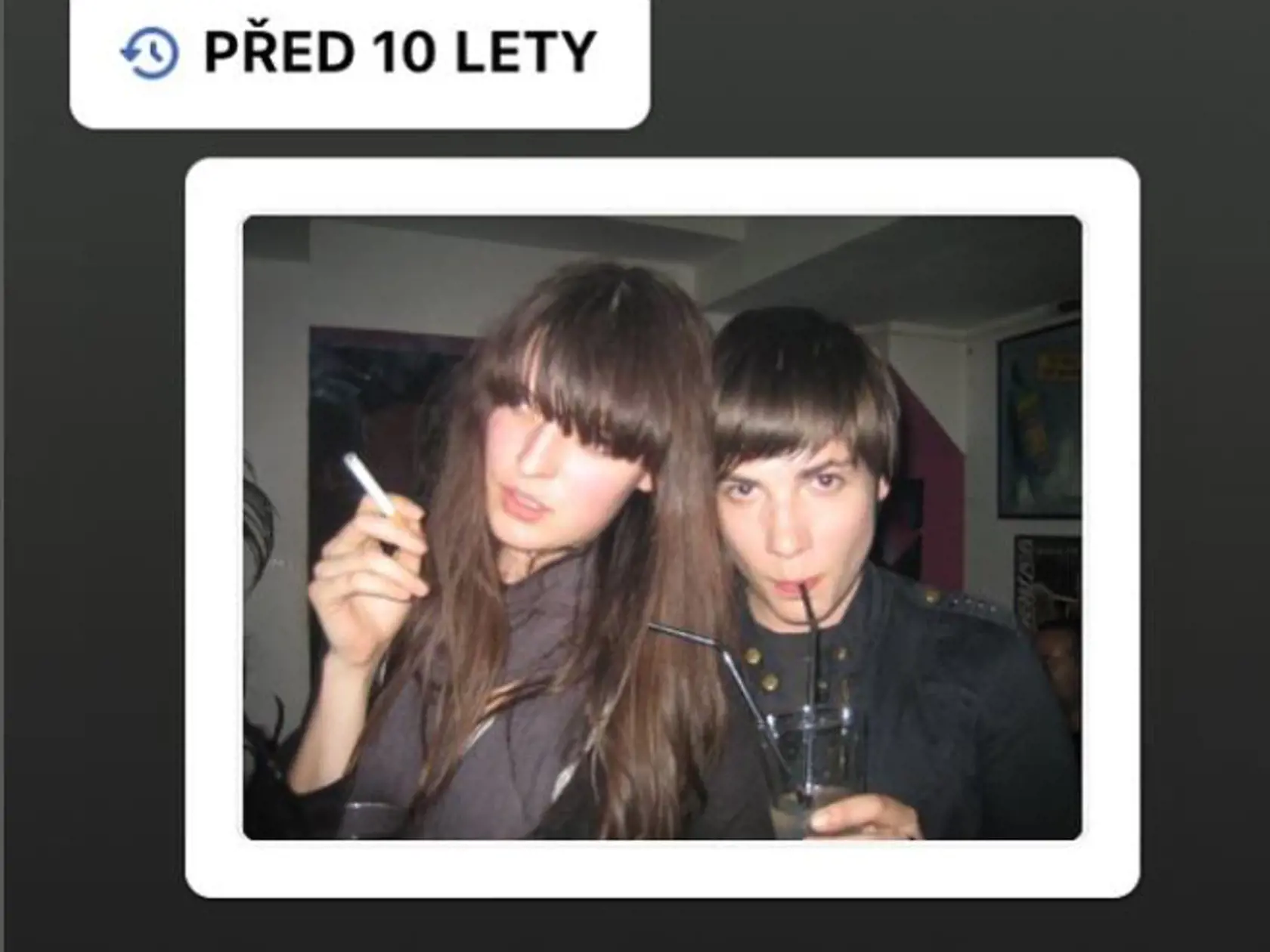Syn Damián ešte ako dcéra Andrea v roku 2009 pred životnou zmenou.