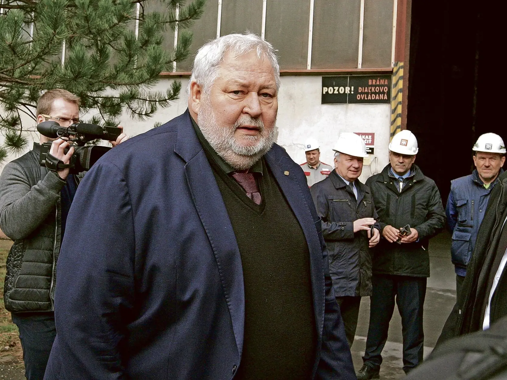 Na snímke je šéf Klubu 500 Vladimír Soták.