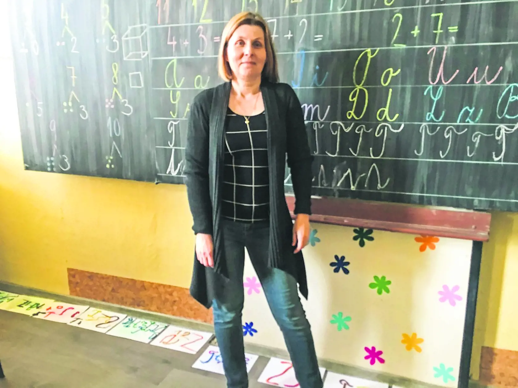 Pani učiteľka Mariana Molnárová (49) hovorí, že kolegovia v iných krajinách majú vyššie platy ako slovenskí učitelia.