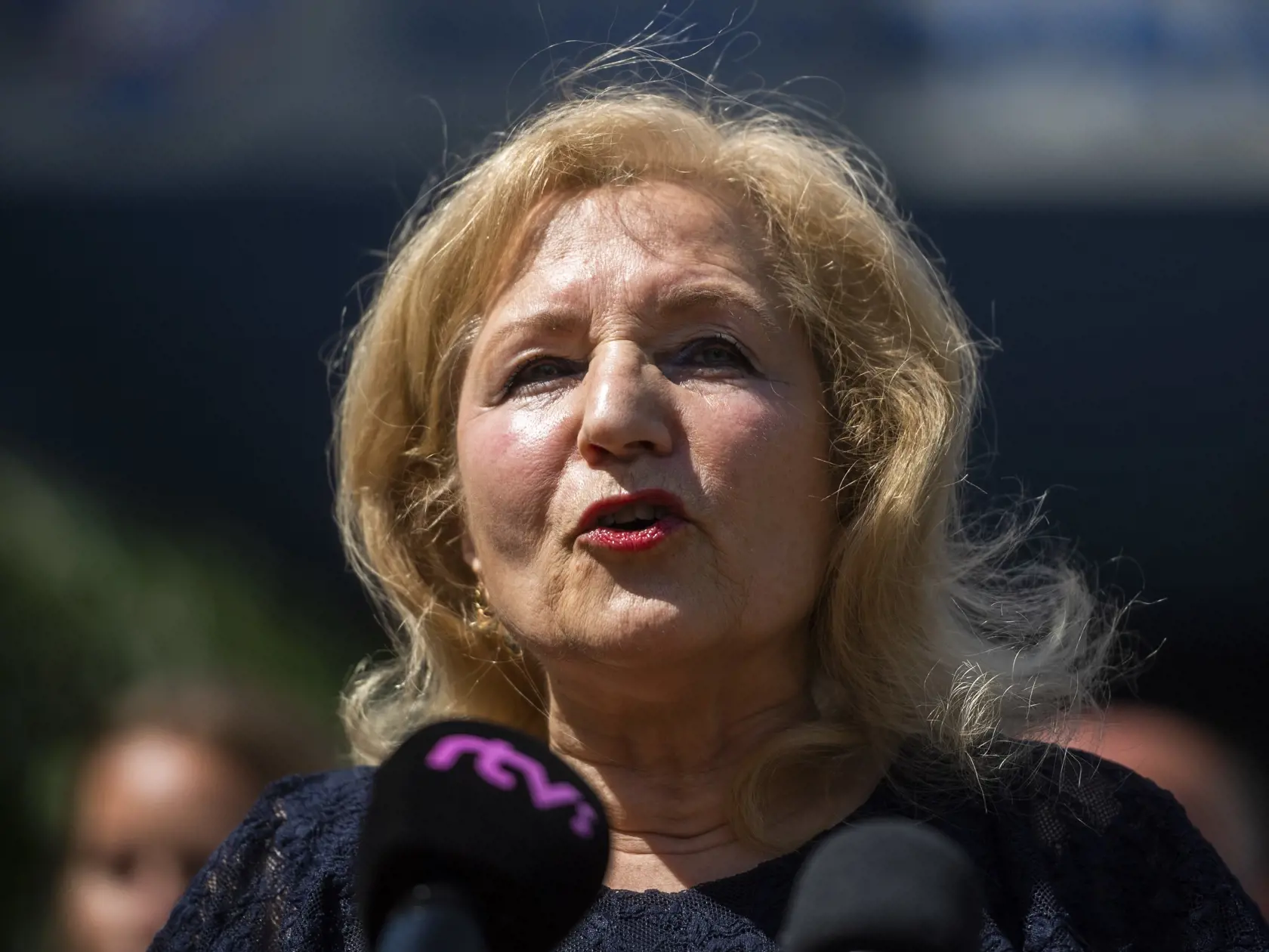 Magdaléna Sulanová, členka ĽSNS, ktorá nemá svoj vlastný poslanecký klub.