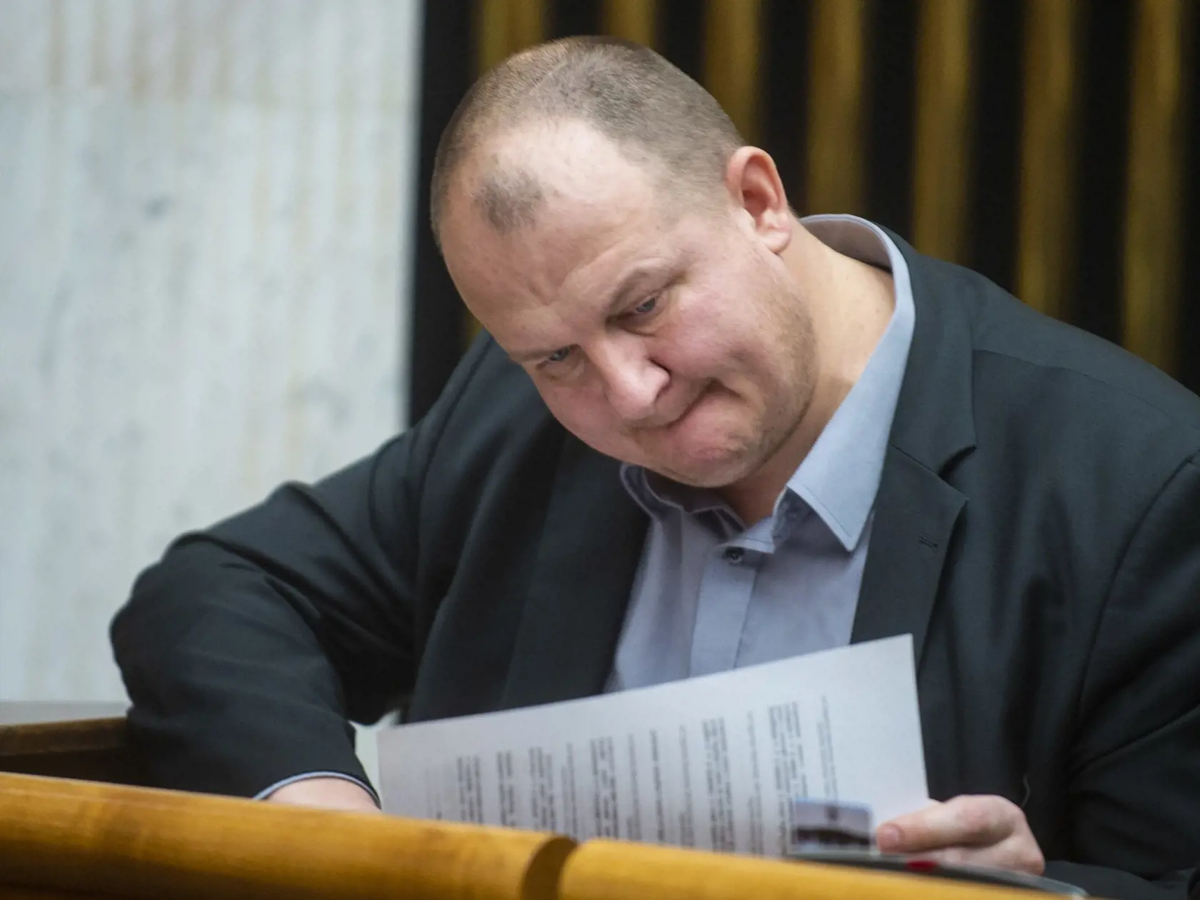 Peter Krupa, člen ĽSNS.