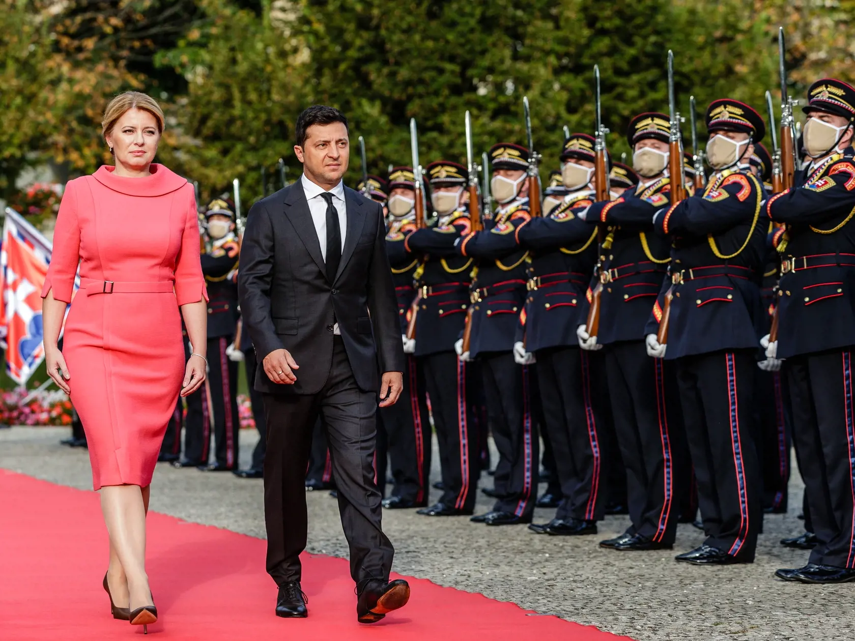 Na pozvanie prezidentky SR Zuzany Čaputovej  pricestoval vo štvrtok 24. septembra 2020 na oficiálnu návštevu Slovenska ukrajinský prezident Volodymyr Zelenskyj.